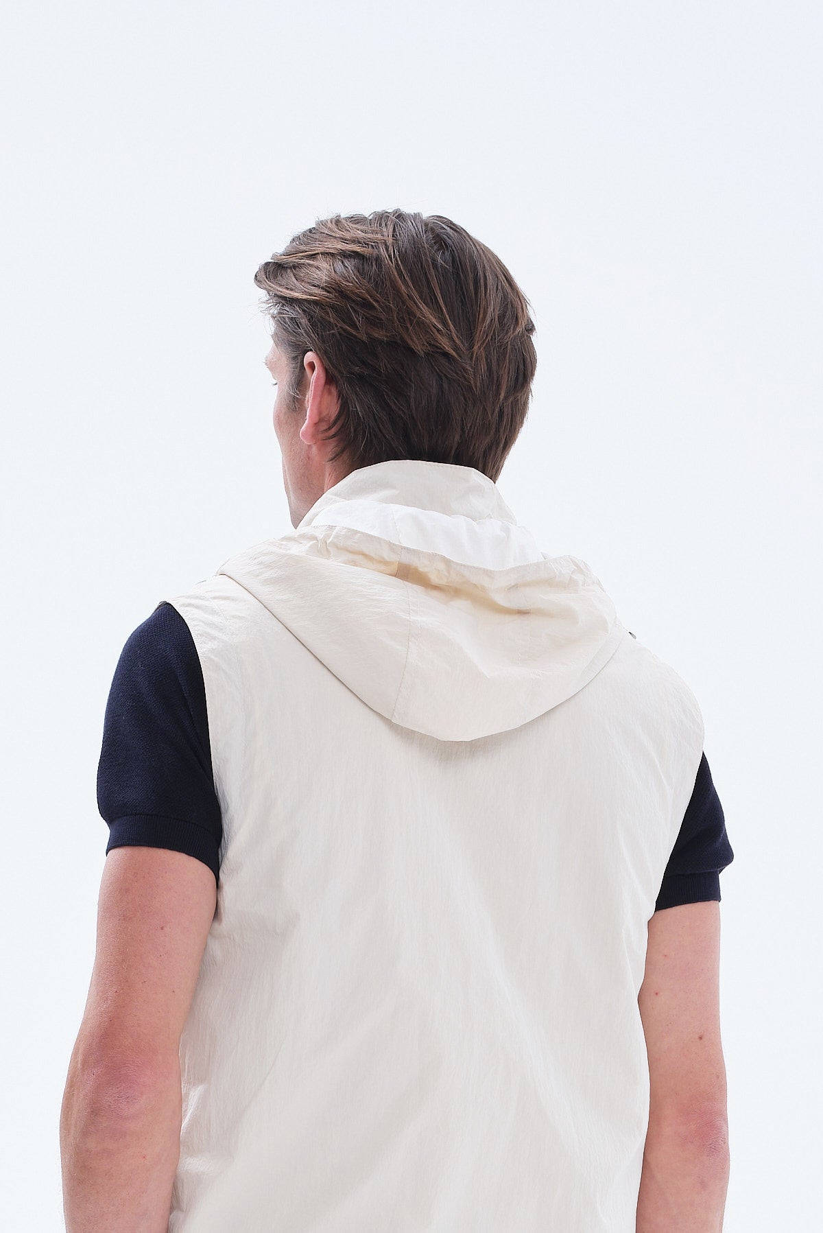 ΑΝΔΡΙΚΟ ΑΜΑΝΙΚΟ ΓΙΛΕΚΟ ΜΕ ΚΟΥΚΟΥΛΑ PORTOBELLO'S ΣΕ ΜΠΕΖ ΑΝΟΙΚΤΟ ΧΡΩΜΑ