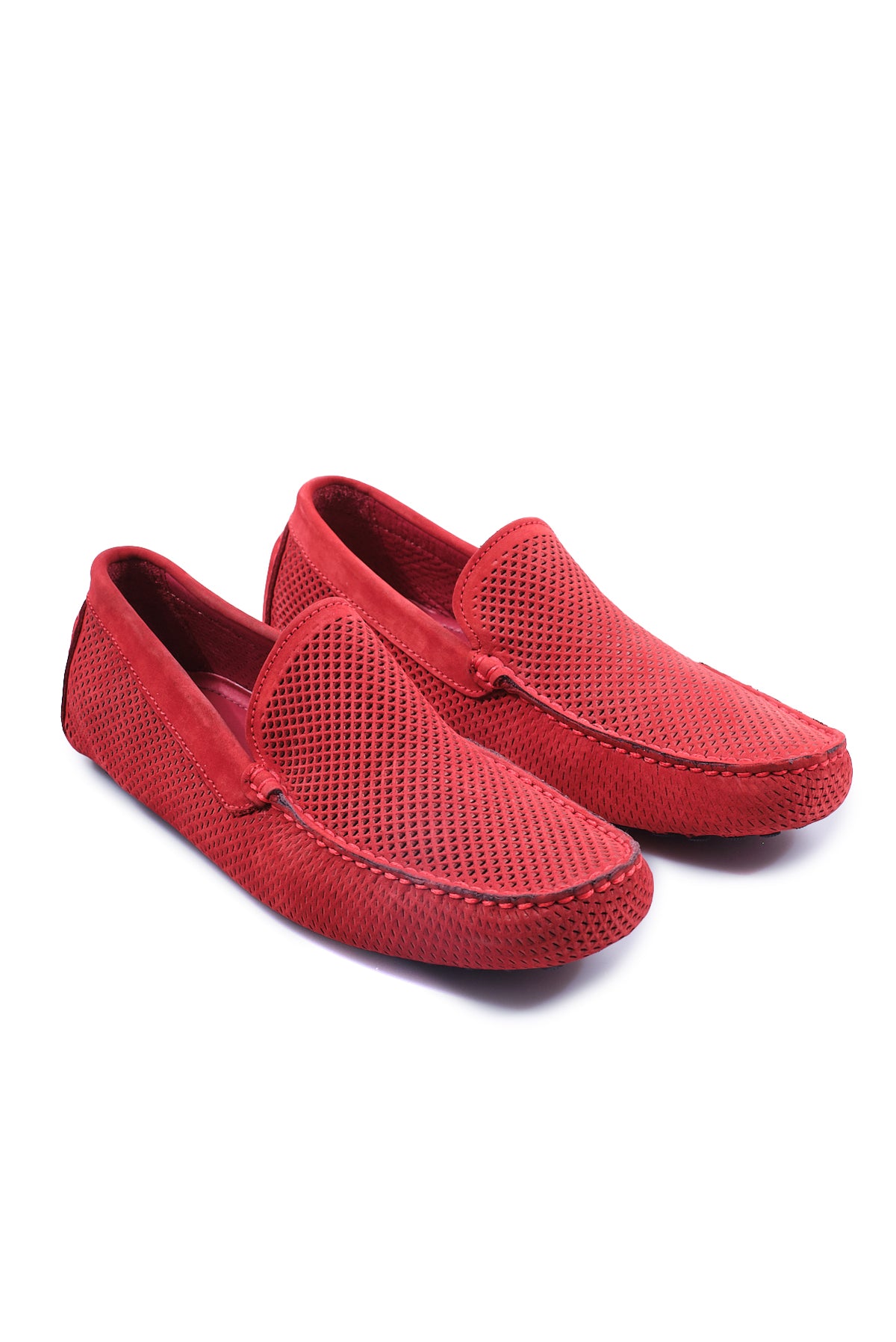 ΑΝΔΡΙΚΑ SUEDE LOAFERS PORTOBELLO'S ΣΕ ΚΟΚΚΙΝΟ ΧΡΩΜΑ