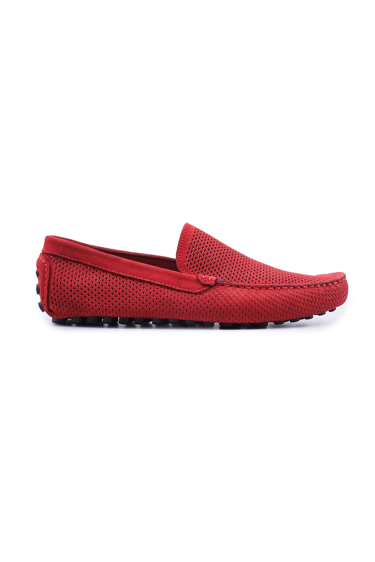 ΑΝΔΡΙΚΑ SUEDE LOAFERS PORTOBELLO'S ΣΕ ΚΟΚΚΙΝΟ ΧΡΩΜΑ