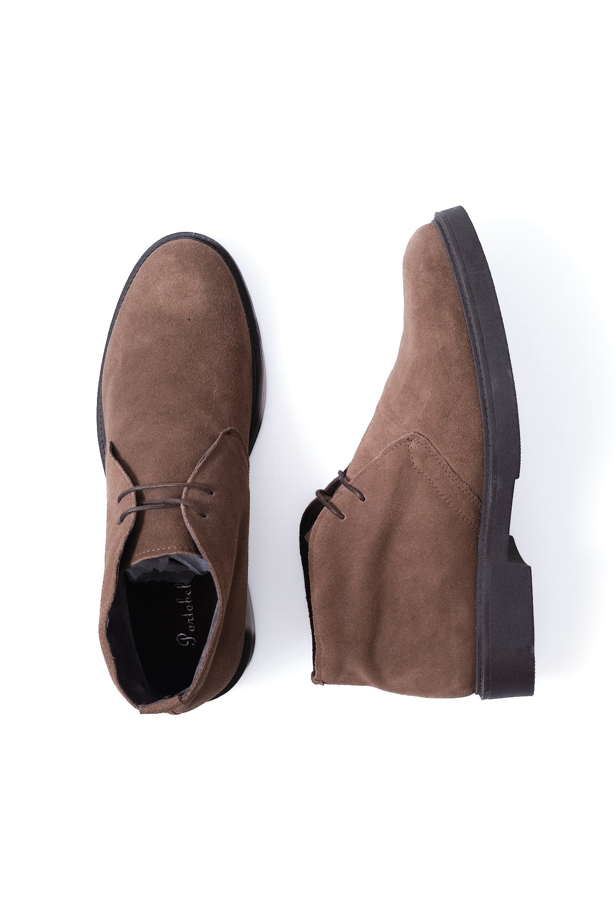 ΑΝΔΡΙΚΑ SUEDE ΜΠΕΖ ΚΑΦΕ ΥΠΟΔΗΜΑΤΑ CHUKKA PORTOBELLO'S