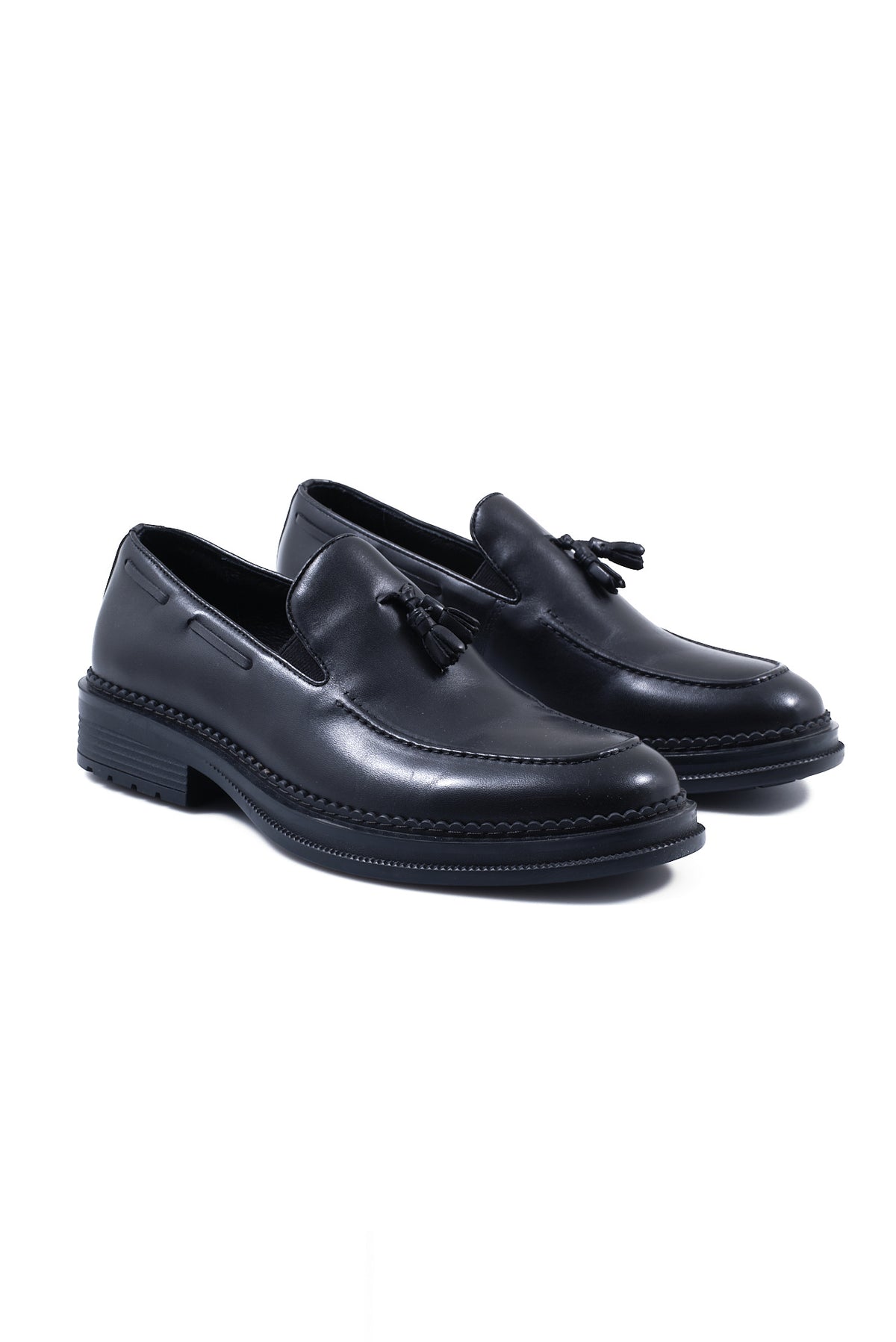 ΑΝΔΡΙΚΑ ΔΕΡΜΑΤΙΝΑ ΜΑΥΡΑ ΥΠΟΔΗΜΑΤΑ LOAFERS PORTOBELLO'S