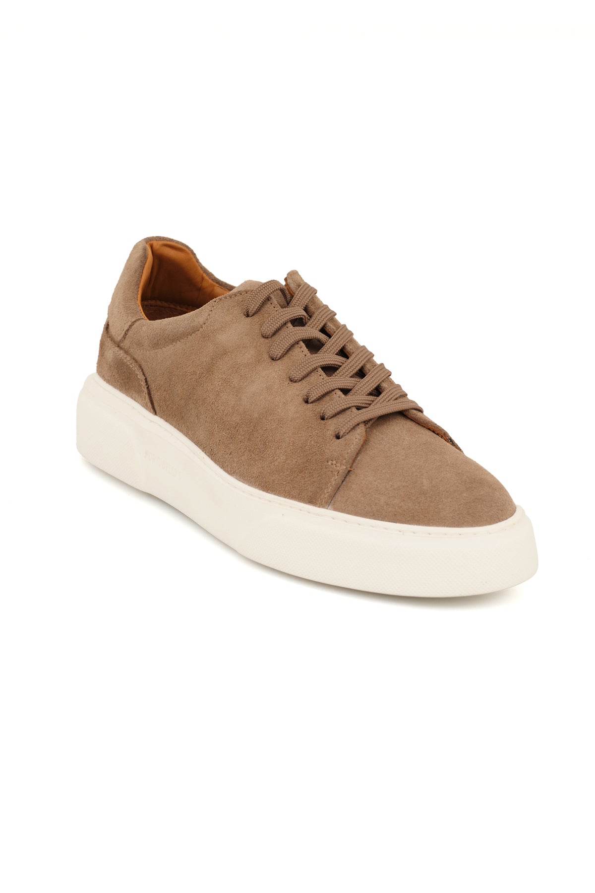 ΑΝΔΡΙΚΑ ΠΑΠΟΥΤΣΙΑ SUEDE SNEAKERS ΣΚΟΥΡΟ ΜΠΕΖ PORTOBELLO'S