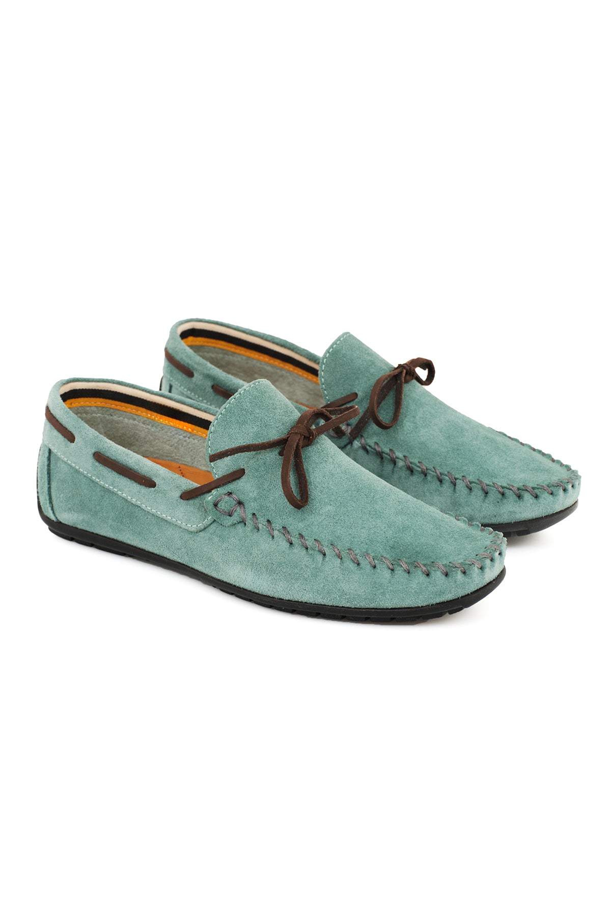 ΑΝΔΡΙΚΑ ΠΑΠΟΥΤΣΙΑ SUEDE CAR LOAFERS ΟΙΝΟΠΝΕΥΜΑΤΙ PORTOBELLO'S