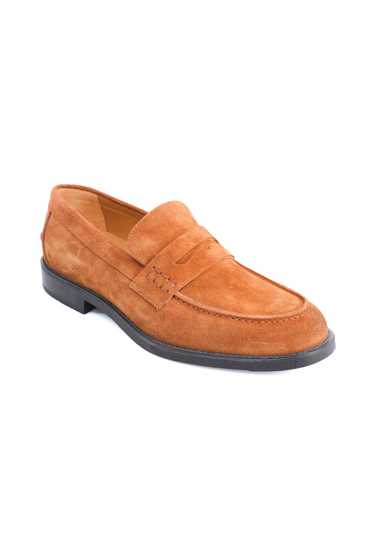 ΑΝΔΡΙΚΑ ΠΑΠΟΥΤΣΙΑ SUEDE PENNY LOAFERS ΤΑΜΠΑ PORTOBELLO'S