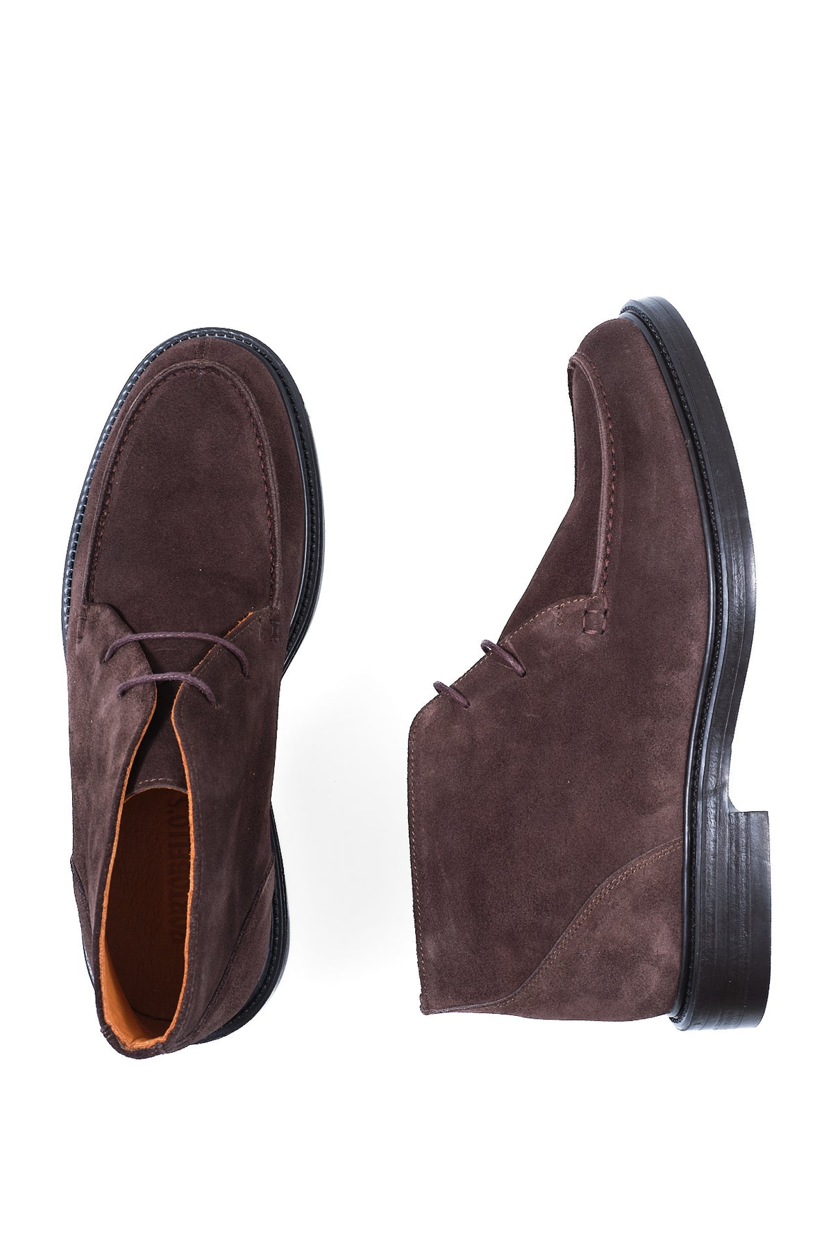 ΑΝΔΡΙΚΑ ΚΑΦΕ SUEDE ΥΠΟΔΗΜΑΤΑ CHUKKA PORTOBELLO'S