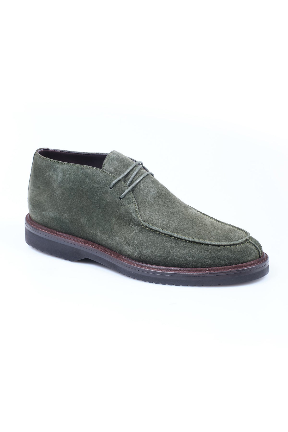 ΑΝΔΡΙΚΑ ΠΡΑΣΙΝΑ ΔΕΡΜΑΤΙΝΑ SUEDE CHUKKA ORTIGNI