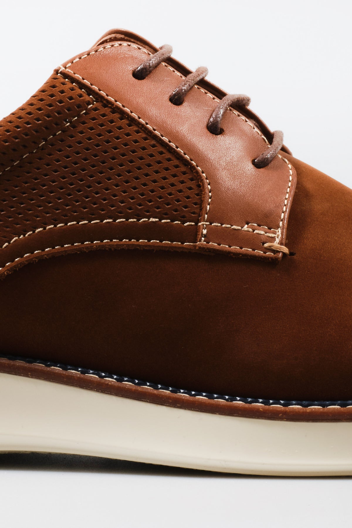 ΑΝΔΡΙΚΑ ΤΑΜΠΑ ΔΕΡΜΑΤΙΝΑ SUEDE ΥΠΟΔΗΜΑΤΑ PORTOBELLO'S ΜΕ ΚΟΡΔΟΝΙΑ