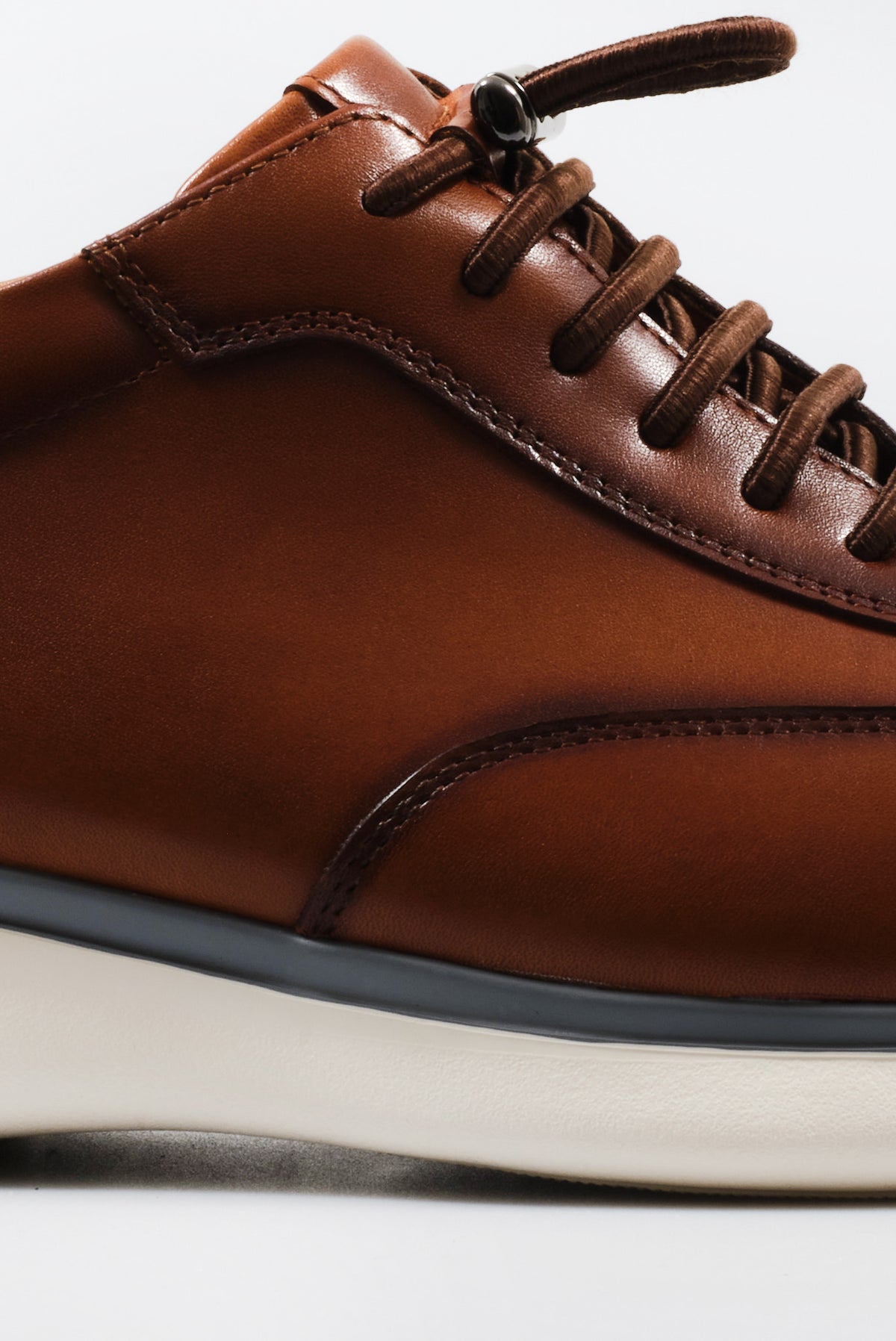 ΑΝΔΡΙΚΑ ΔΕΡΜΑΤΙΝΑ ΥΠΟΔΗΜΑΤΑ SNEAKERS PORTOBELLO'S ΣΕ ΤΑΜΠΑ ΧΡΩΜΑ