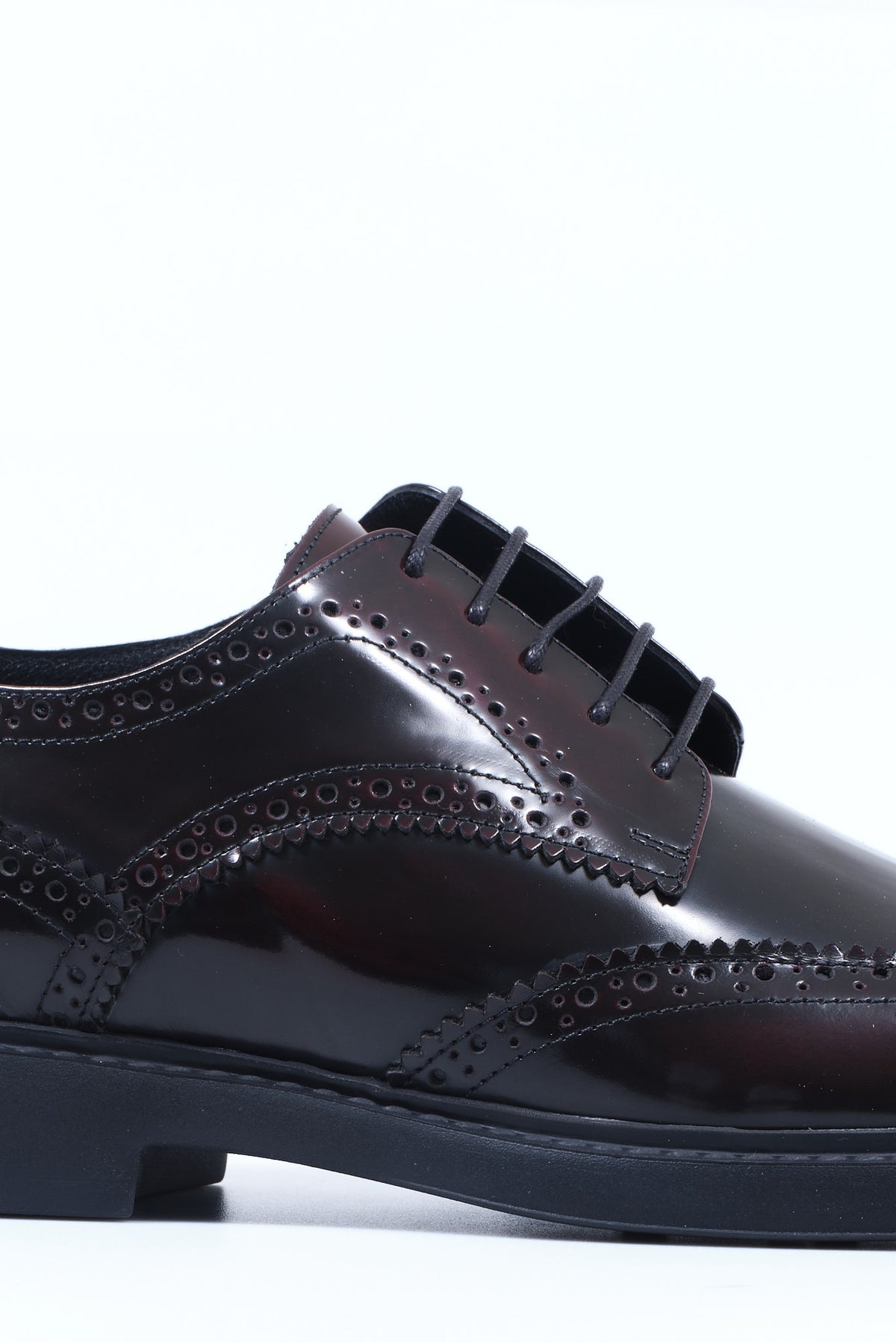 ΑΝΔΡΙΚΑ ΜΠΟΡΝΤΟ ΔΕΡΜΑΤΙΝΑ ΥΠΟΔΗΜΑΤΑ DERBY FULL BROGUES PORTOBELLO'S