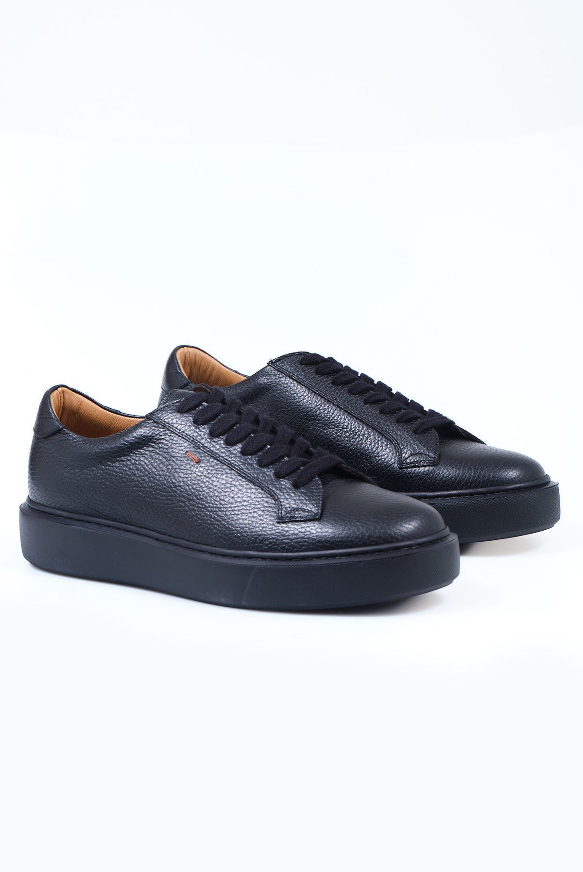 ΑΝΔΡΙΚΑ ΜΑΥΡΑ ΥΠΟΔΗΜΑΤΑ SNEAKERS ΜΕ ΧΟΝΤΡΗ ΣΟΛΑ PORTOBELLO'S