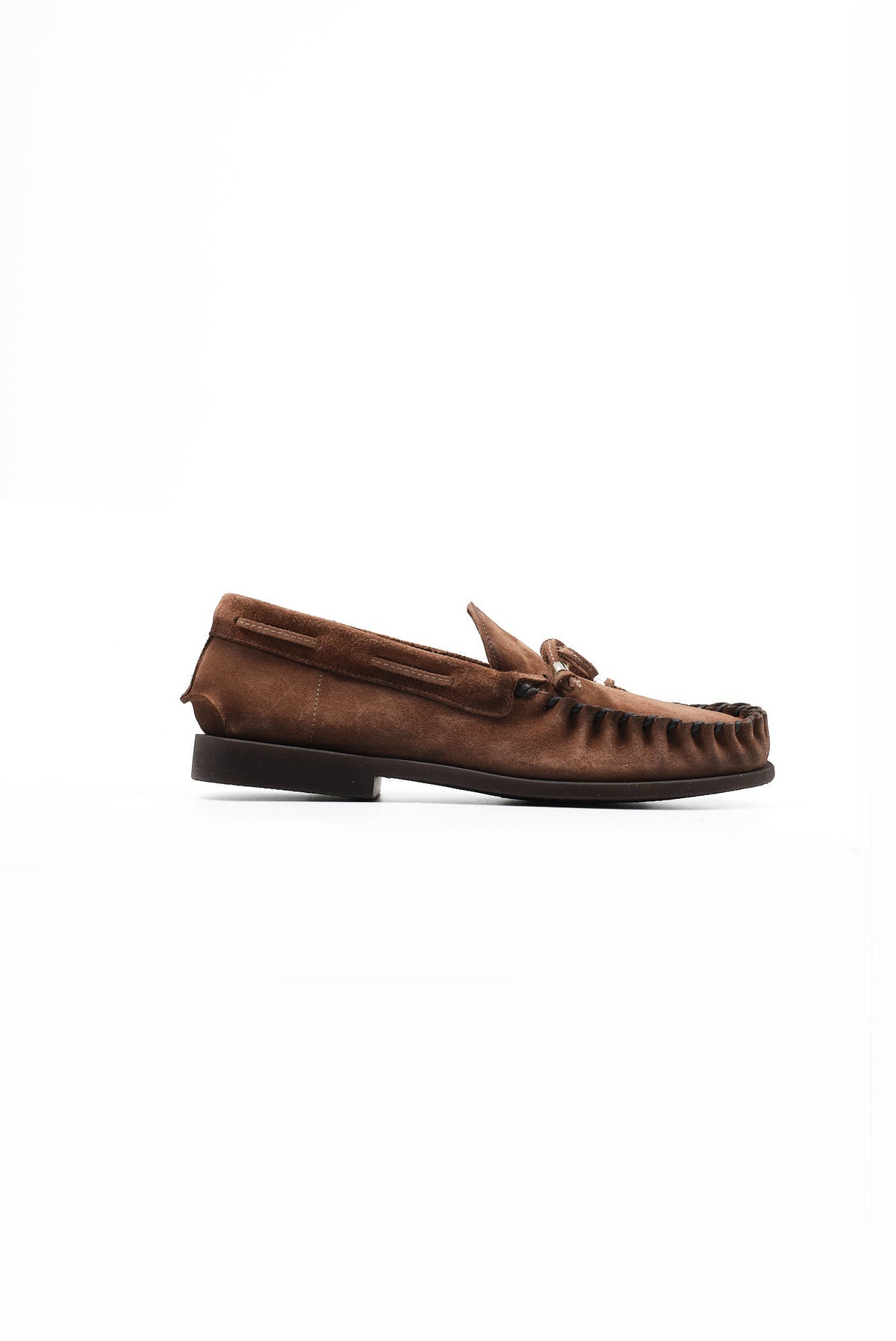 ΑΝΔΡΙΚΑ ΔΕΡΜΑΤΙΝΑ SUEDE ΥΠΟΔΗΜΑΤΑ LOAFERS ALEXANDER HOTTO ΣΕ ΚΑΦΕ ΧΡΩΜΑ
