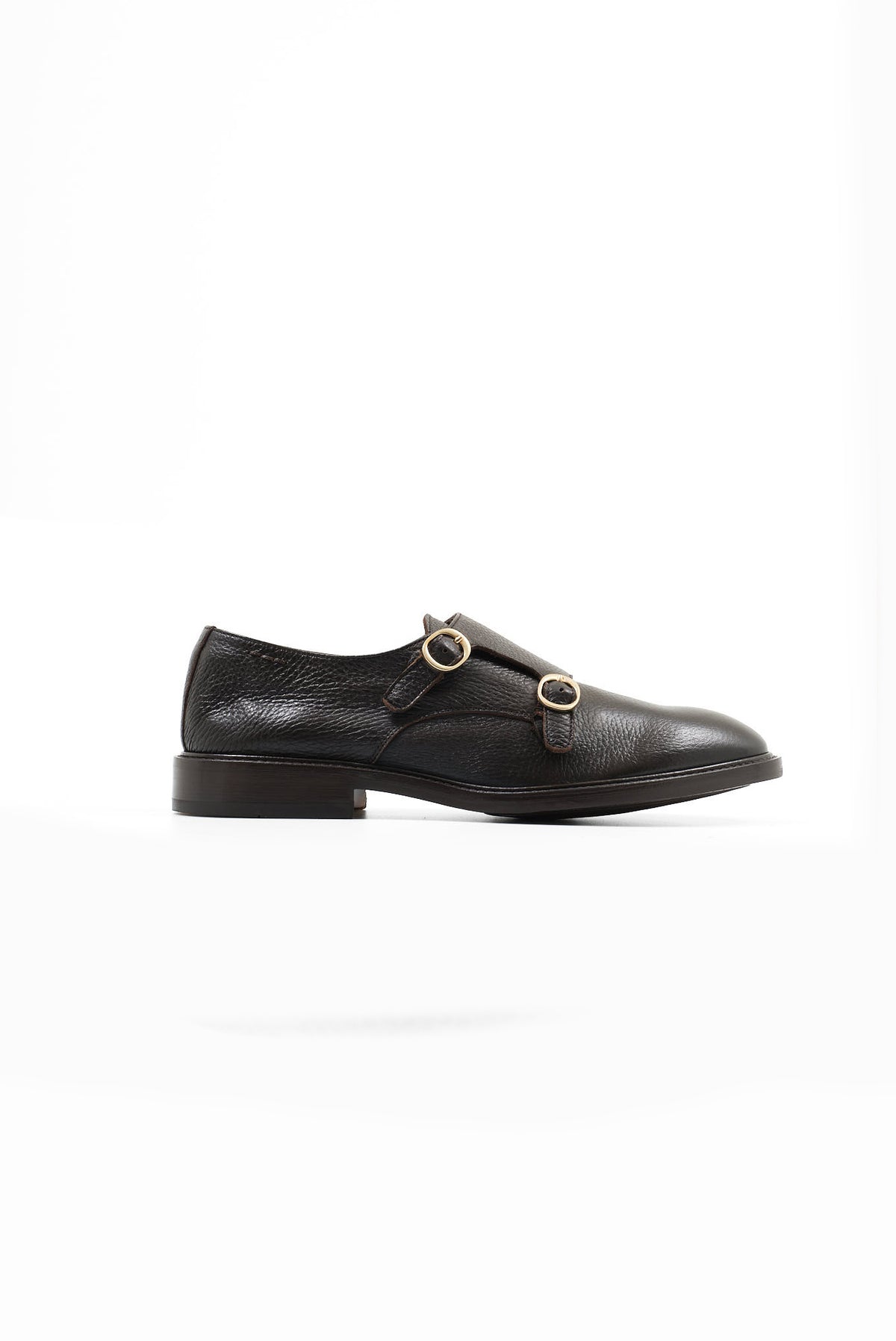 ΑΝΔΡΙΚΑ ΔΕΡΜΑΤΙΝΑ ΥΠΟΔΗΜΑΤΑ ΑLEXANDER HOTTO MONK STRAPS ΣΕ ΚΑΦΕ ΧΡΩΜΑ