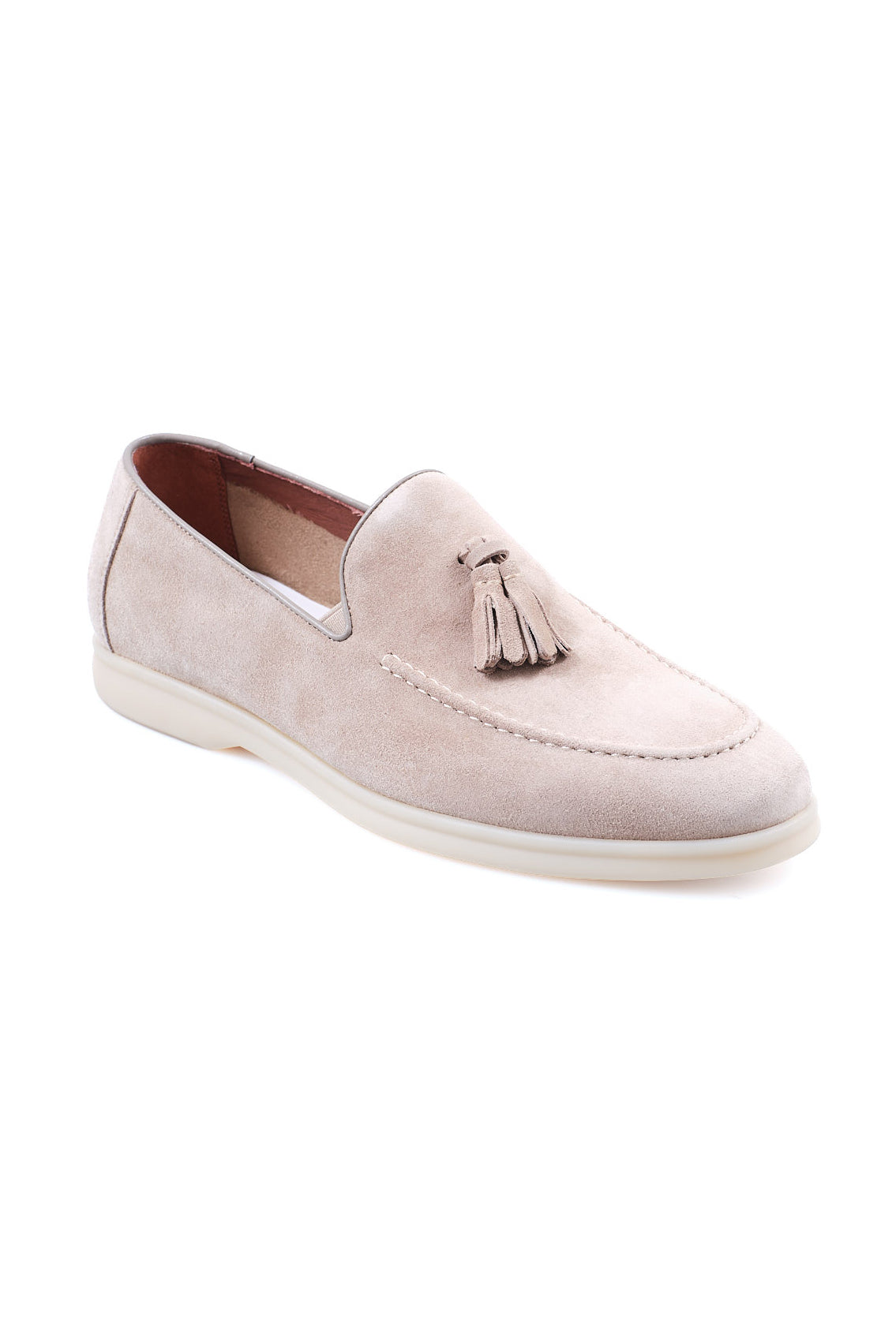 ΑΝΔΡΙΚΑ ΔΕΡΜΑΤΙΝΑ SUEDE TASSEL LOAFERS ΥΠΟΔΗΜΑΤΑ PORTOBELLO'S ΣΕ ΜΠΕΖ ΣΚΟΥΡΟ ΧΡΩΜΑ