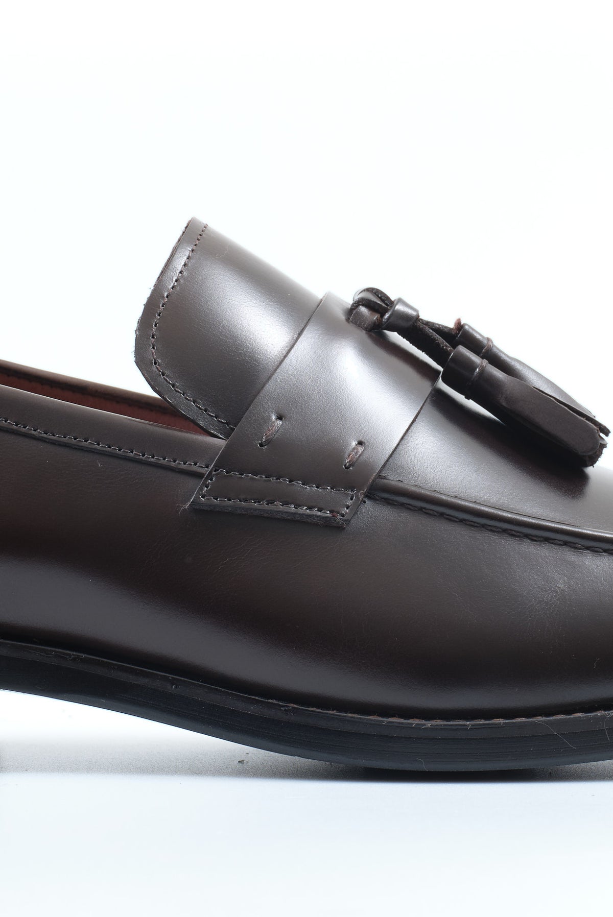 ΑΝΔΡΙΚΑ ΚΑΦΕ ΔΕΡΜΑΤΙΝΑ TASSEL LOAFERS ΥΠΟΔΗΜΑΤΑ PORTOBELLO'S