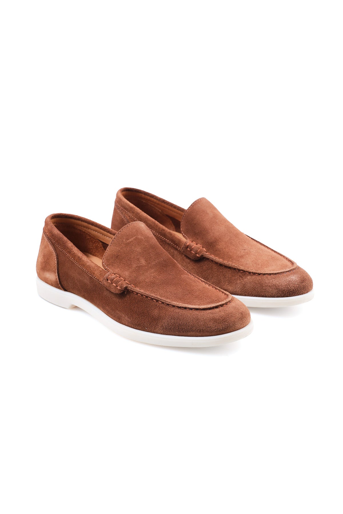 ΑΝΔΡΙΚΑ ΚΑΦΕ ΔΕΡΜΑΤΙΝΑ SUEDE ΥΠΟΔΗΜΑΤΑ LOAFERS PORTOBELLO'S