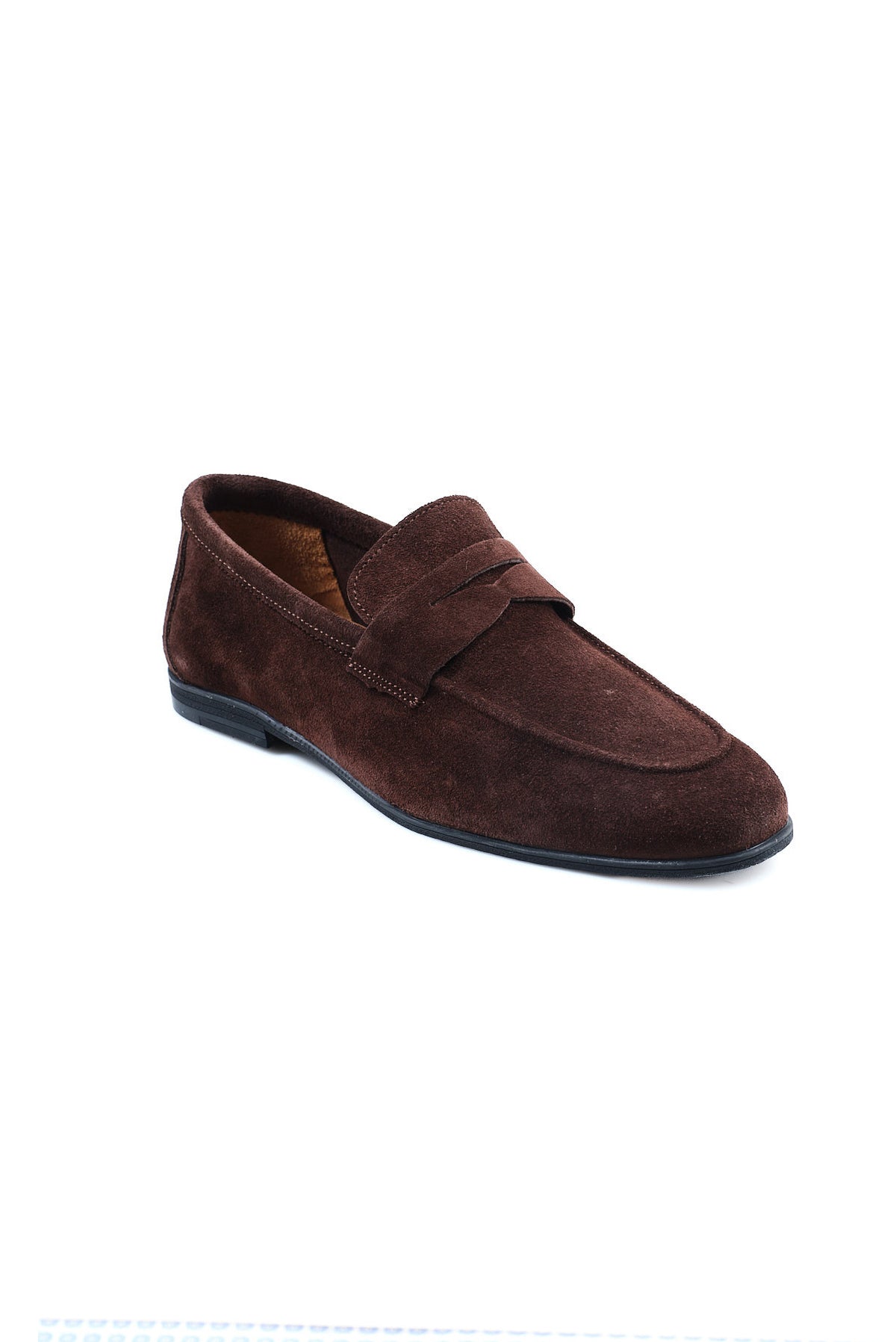 ΑΝΔΡΙΚΑ ΔΕΡΜΑΤΙΝΑ SUEDE LOAFERS PORTOBELLO'S ΣΕ ΚΑΦΕ ΧΡΩΜΑ