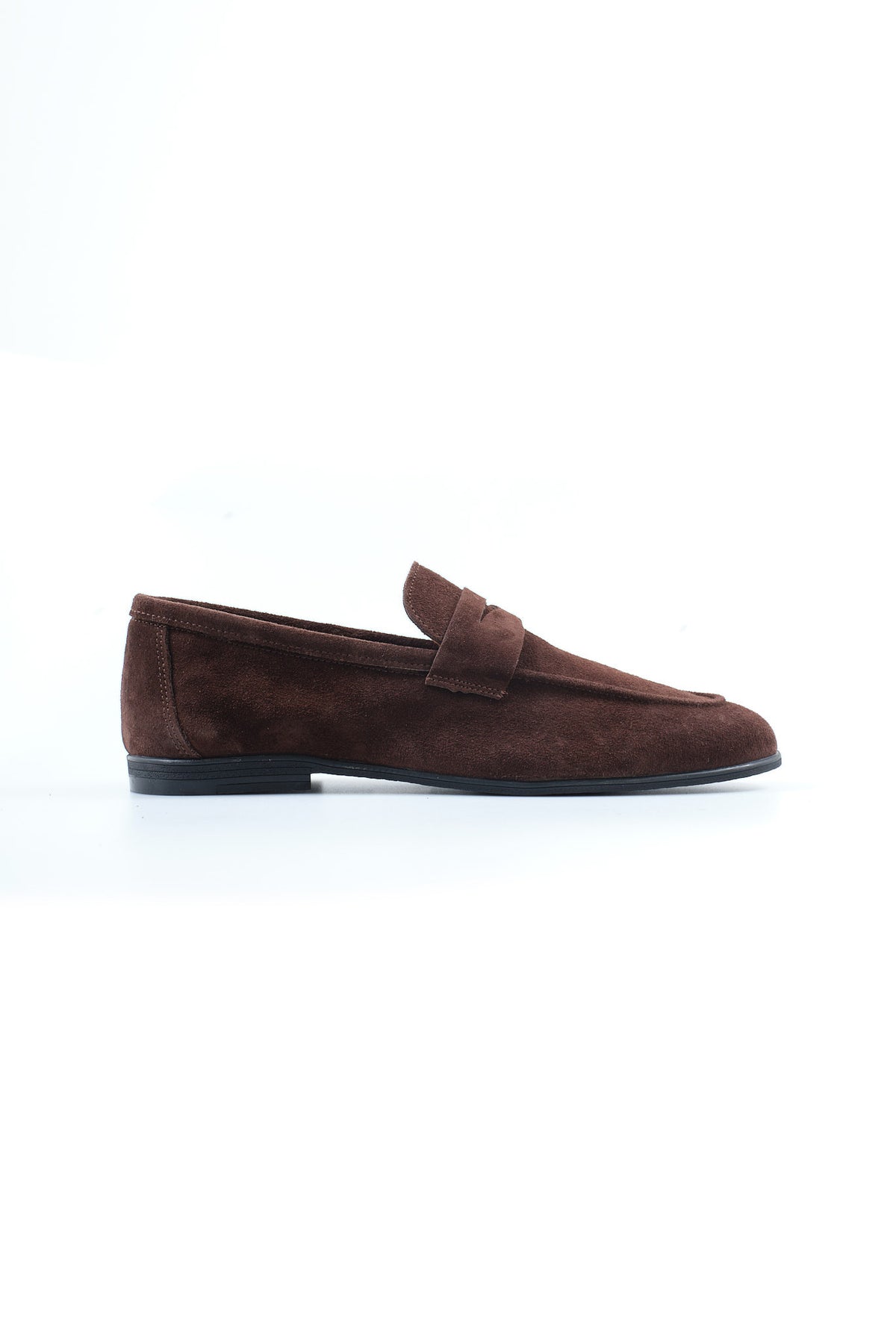 ΑΝΔΡΙΚΑ ΔΕΡΜΑΤΙΝΑ SUEDE LOAFERS PORTOBELLO'S ΣΕ ΚΑΦΕ ΧΡΩΜΑ