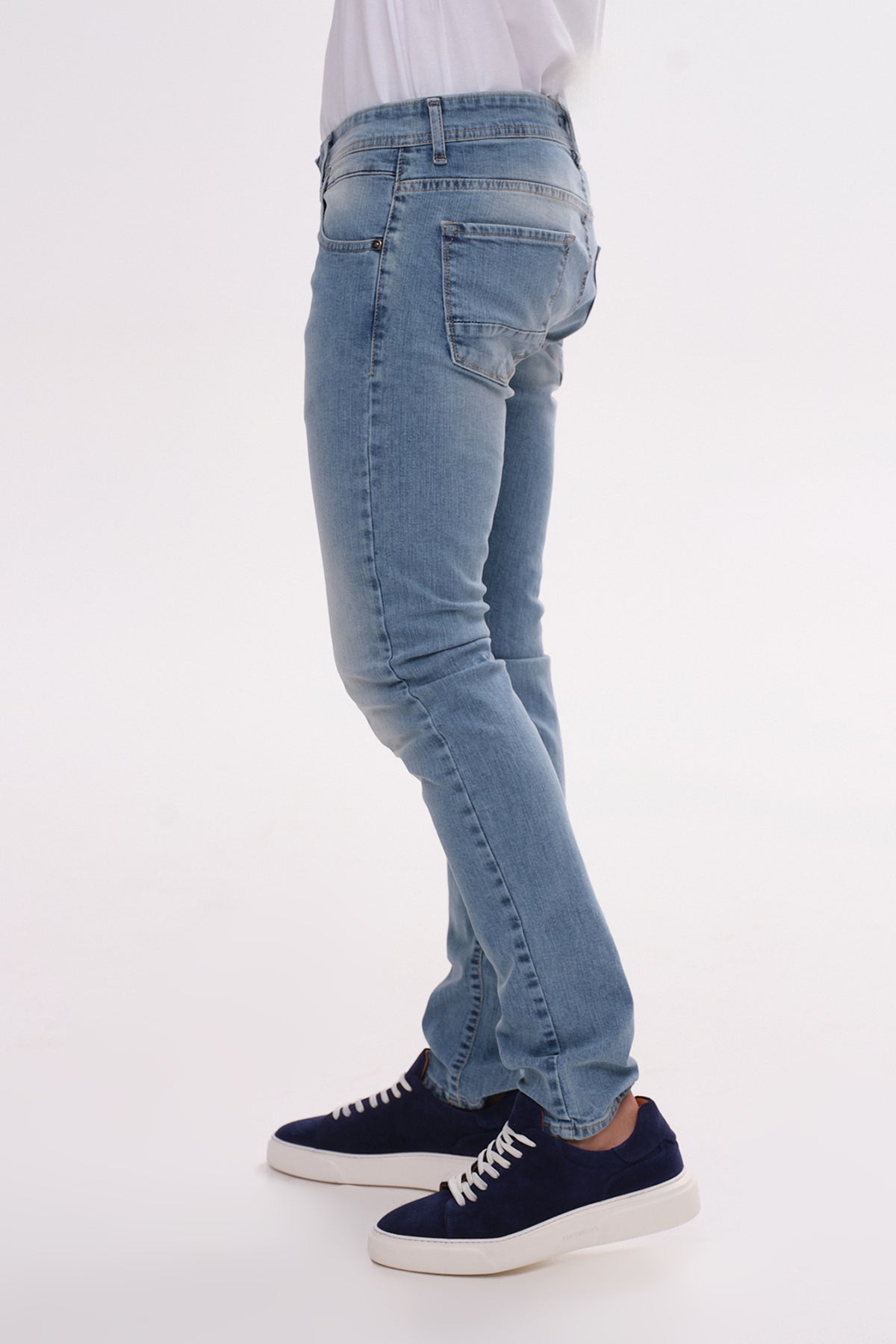 ΑΝΔΡΙΚΟ JEAN PORTOBELLO'S ΣΕ ΜΠΛΕ ΑΝΟΙΧΤΟ SLIM FIT