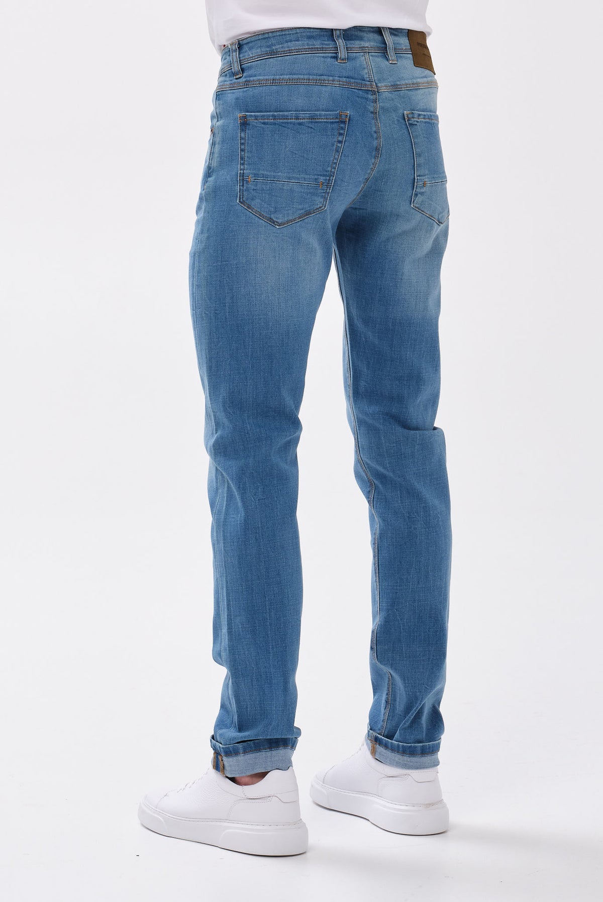ΑΝΔΡΙΚΟ JEAN PORTOBELLO'S ΣΕ ΜΠΛΕ ΧΡΩΜΑ REGULAR FIT