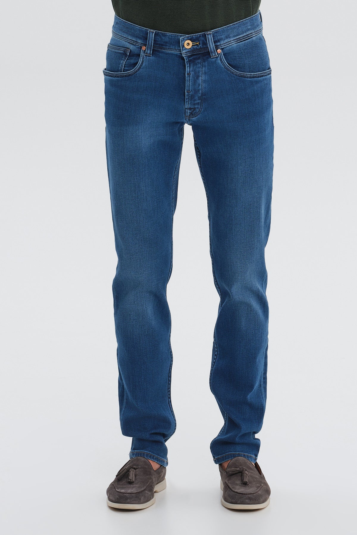 ΑΝΔΡΙΚΟ ΑΝΟΙΚΤΟ ΜΠΛΕ JEAN BUGATTI COMFORT FIT