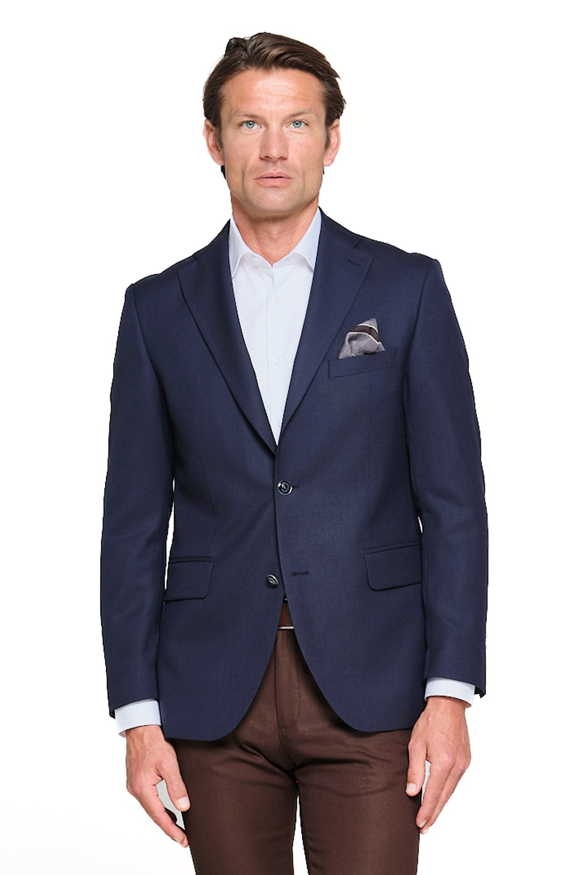 ΑΝΔΡΙΚΟ ΜΠΛΕ ΣΑΚΑΚΙ BLAZER REGULAR FIT PORTOBELLO'S