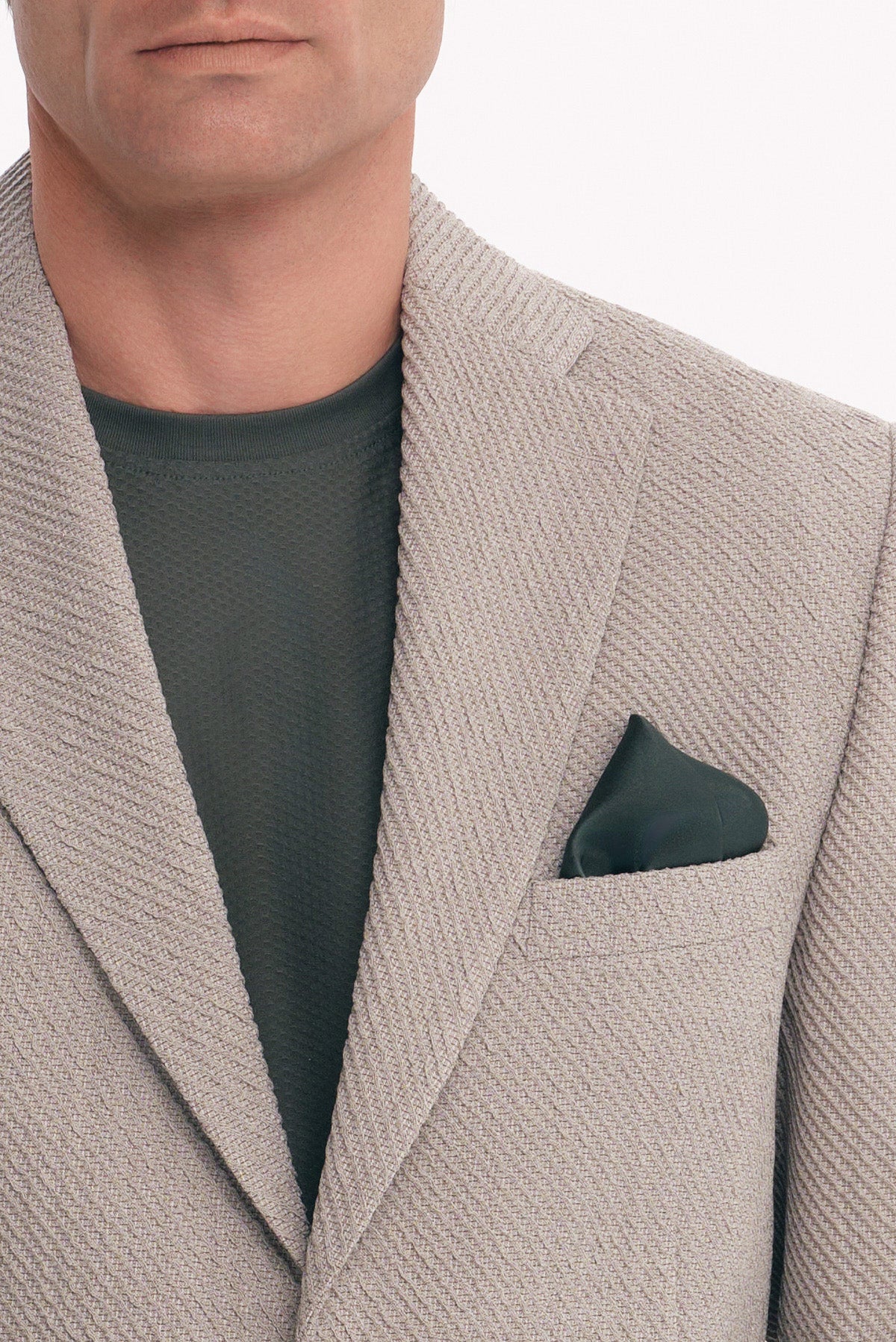 ΑΝΔΡΙΚΟ ΓΚΡΙ ΜΠΕΖ ΣΑΚΑΚΙ SLIM FIT PORTOBELLO'S ΣΕ ΥΦΑΣΜΑ MARZOTTO