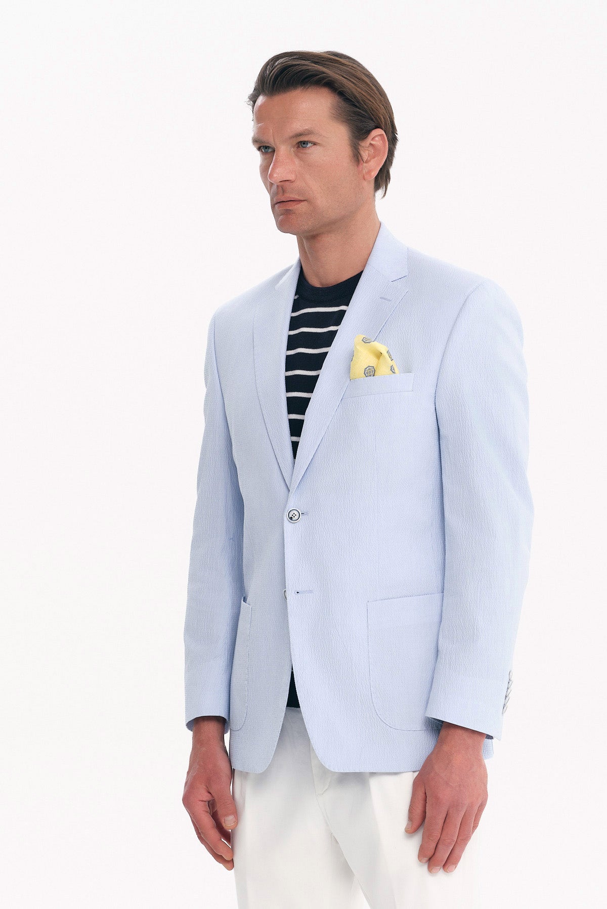 ΑΝΔΡΙΚΟ ΣΙΕΛ ΣΑΚΑΚΙ SLIM FIT PORTOBELLO'S ΣΕ ΥΦΑΣΜΑ SONDRIO