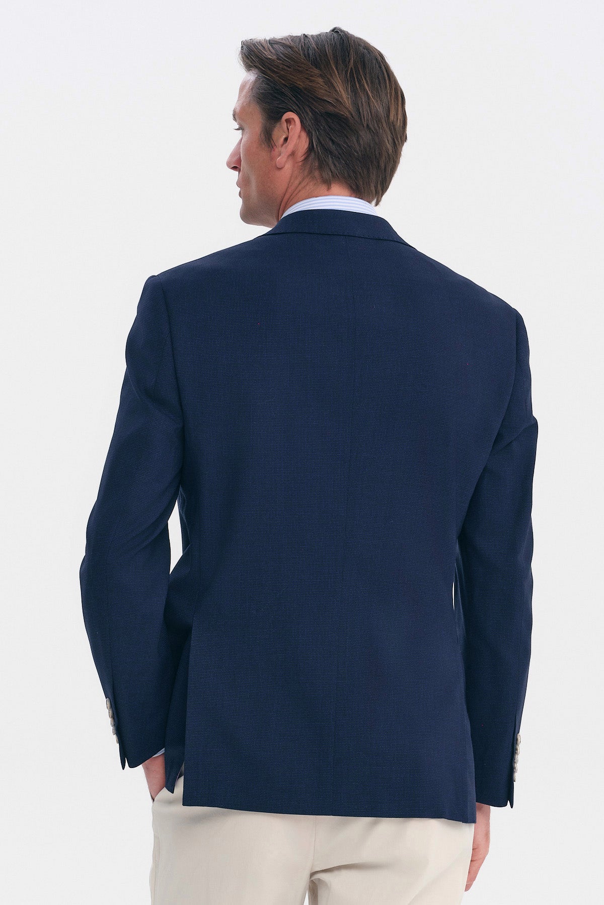 ΑΝΔΡΙΚΟ REGULAR FIT ΣΑΚΑΚΙ ΜΠΛΕ NAVY PORTOBELLO'S