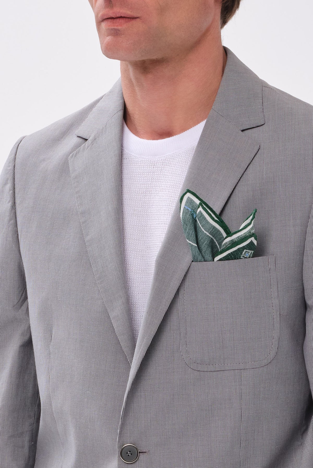 ΑΝΔΡΙΚΟ ΓΚΡΙ ΣΑΚΑΚΙ ΔΙΚΟΥΜΠΟ PORTOBELLO'S REGULAR FIT