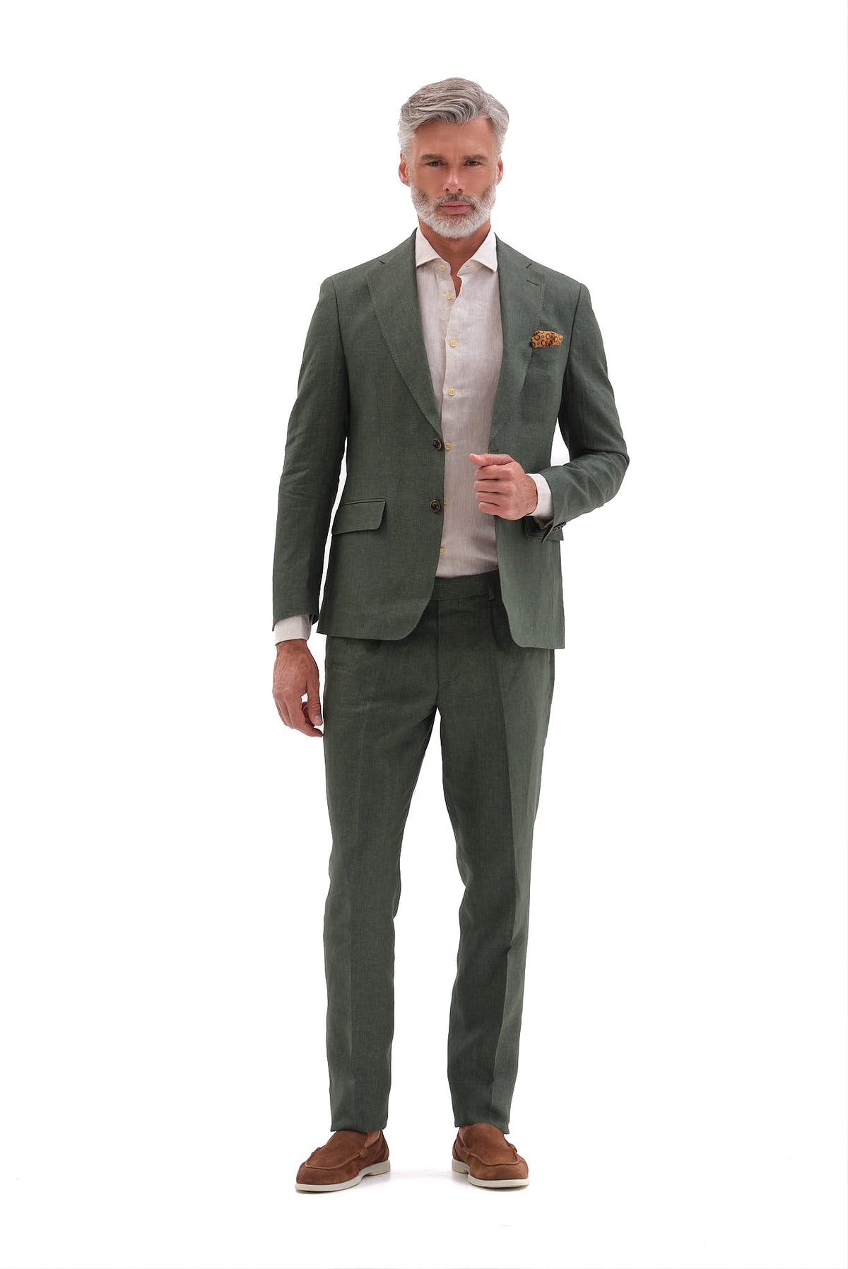 ΑΝΔΡΙΚΟ ΛΙΝΟ ΚΟΣΤΟΥΜΙ PORTOBELLO'S ΛΑΔΙ FORMAL FIT