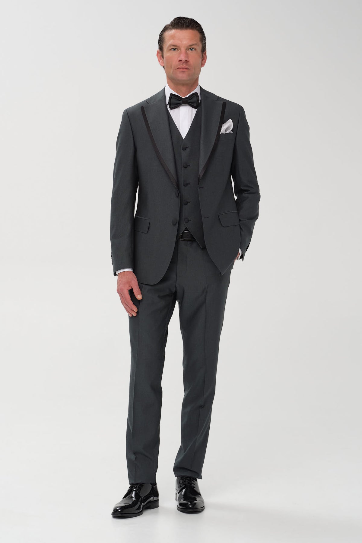 ΑΝΔΡΙΚΟ ΠΡΑΣΙΝΟ ΓΑΜΠΡΙΑΤΙΚΟ ΚΟΣΤΟΥΜΙ PORTOBELLO'S SLIM FIT