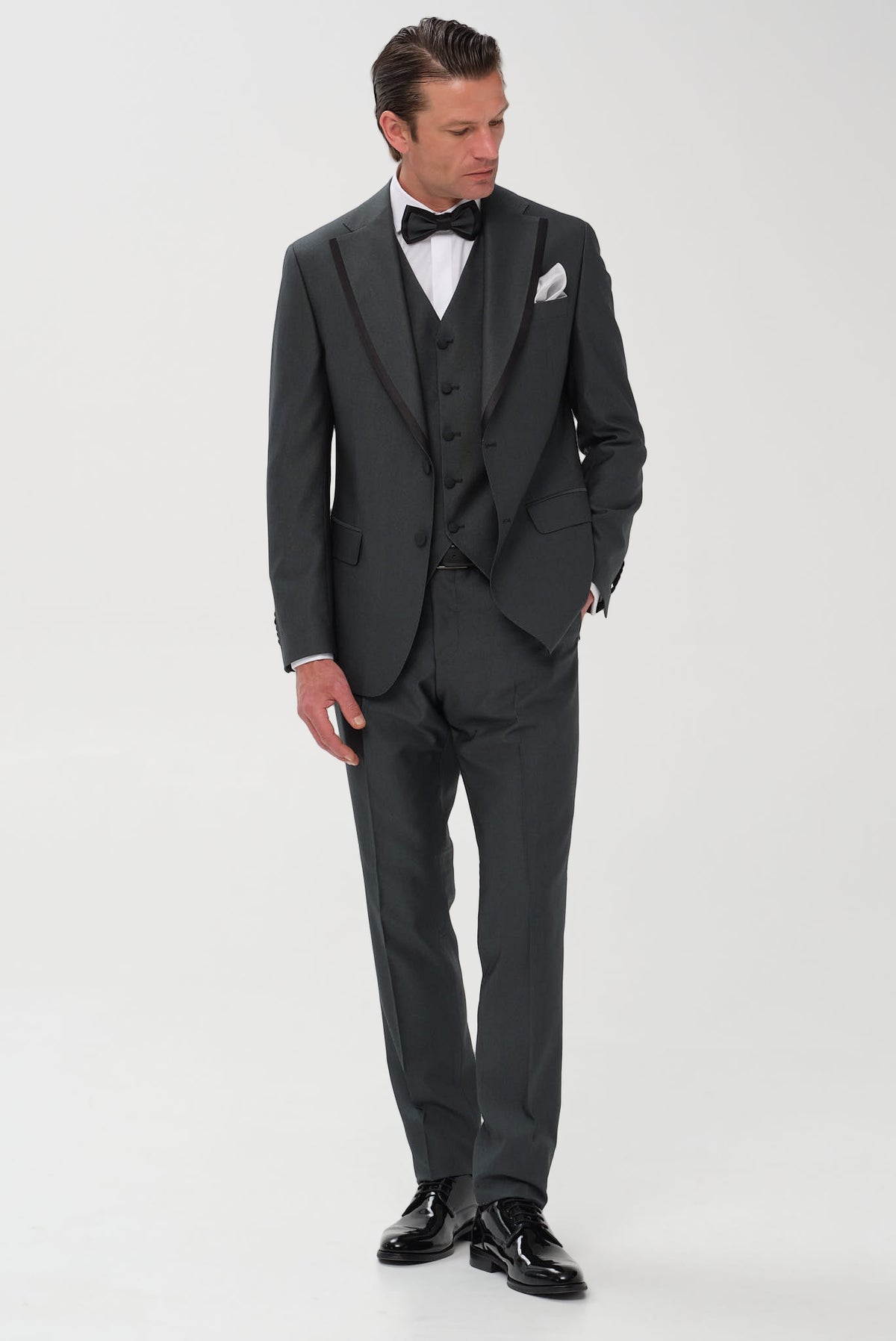 ΑΝΔΡΙΚΟ ΠΡΑΣΙΝΟ ΓΑΜΠΡΙΑΤΙΚΟ ΚΟΣΤΟΥΜΙ PORTOBELLO'S SLIM FIT