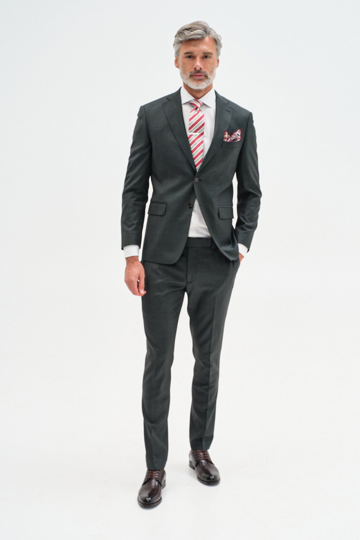 ΑΝΔΡΙΚΟ ΠΡΑΣΙΝΟ ΚΟΣΤΟΥΜΙ PORTOBELLO'S SLIM FIT