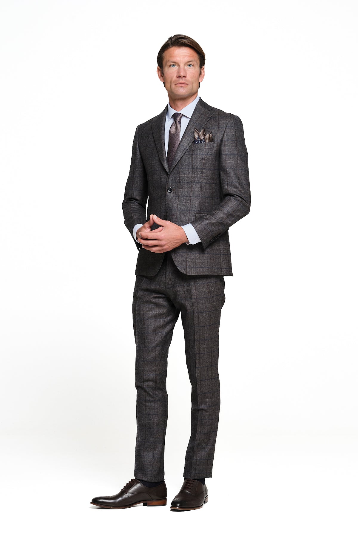 ΑΝΔΡΙΚΟ ΚΑΦΕ ΚΟΣΤΟΥΜΙ VITALE BARBERIS CANONICO SLIM FIT PORTOBELLO'S
