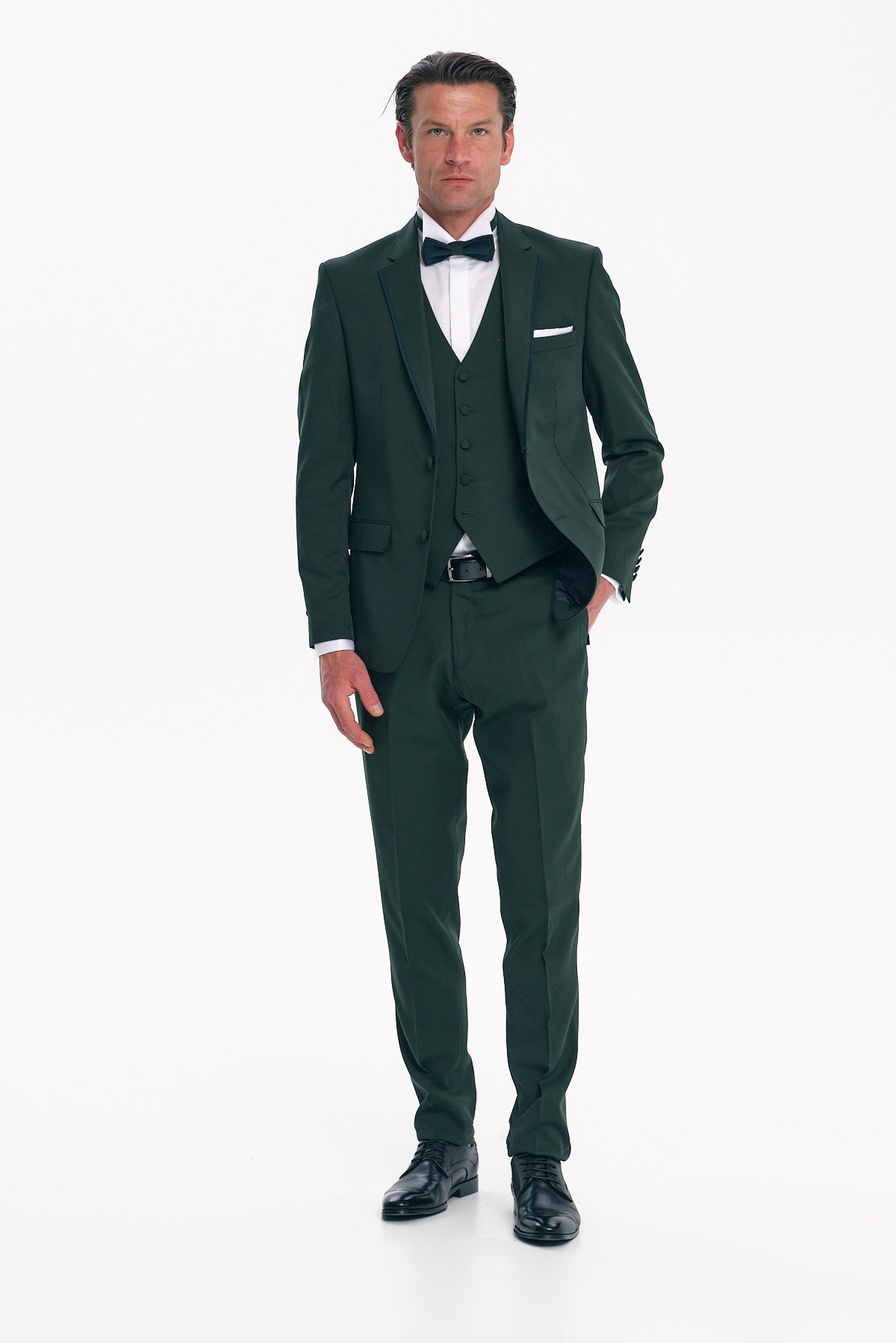 ΑΝΔΡΙΚΟ ΠΡΑΣΙΝΟ ΚΟΣΤΟΥΜΙ SLIM FIT - ΓΑΜΠΡΙΑΤΙΚΟ ΣΕΤ PORTOBELLO'S
