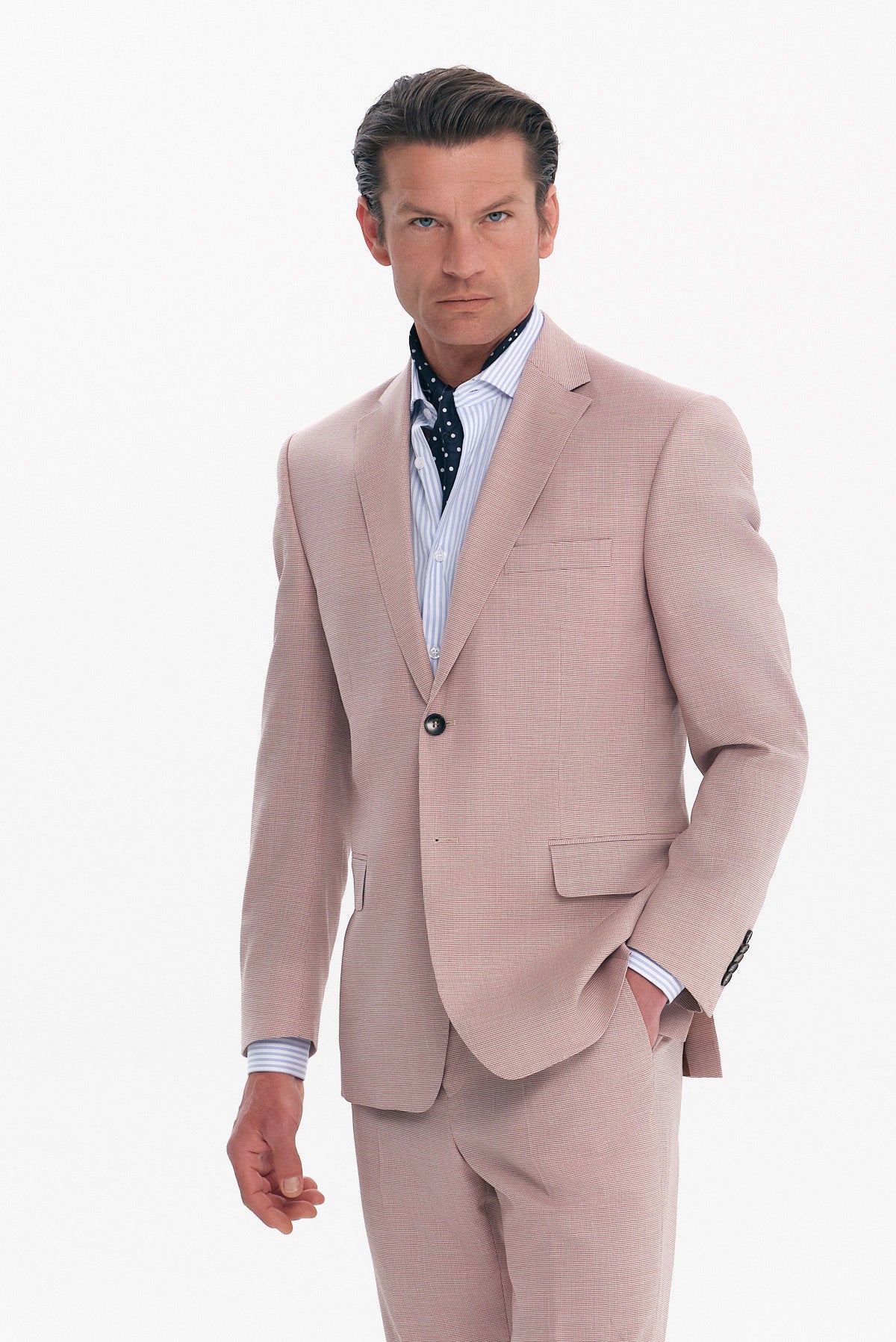 ΑΝΔΡΙΚΟ ΡΟΖ ΚΟΣΤΟΥΜΙ SLIM FIT PORTOBELLO'S