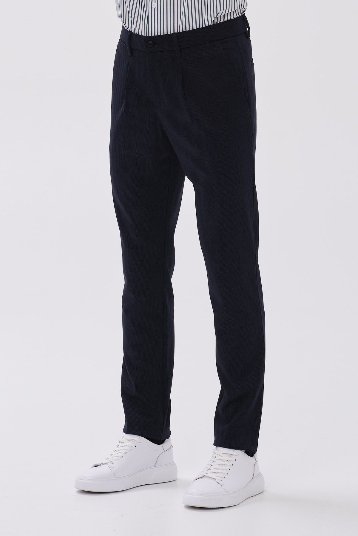 ΑΝΔΡΙΚΟ ΜΠΛΕ CHINOS ΠΑΝΤΕΛΟΝΙ PORTOBELLO'S REGULAR FIT ΜΕ ΠΙΕΤΑ