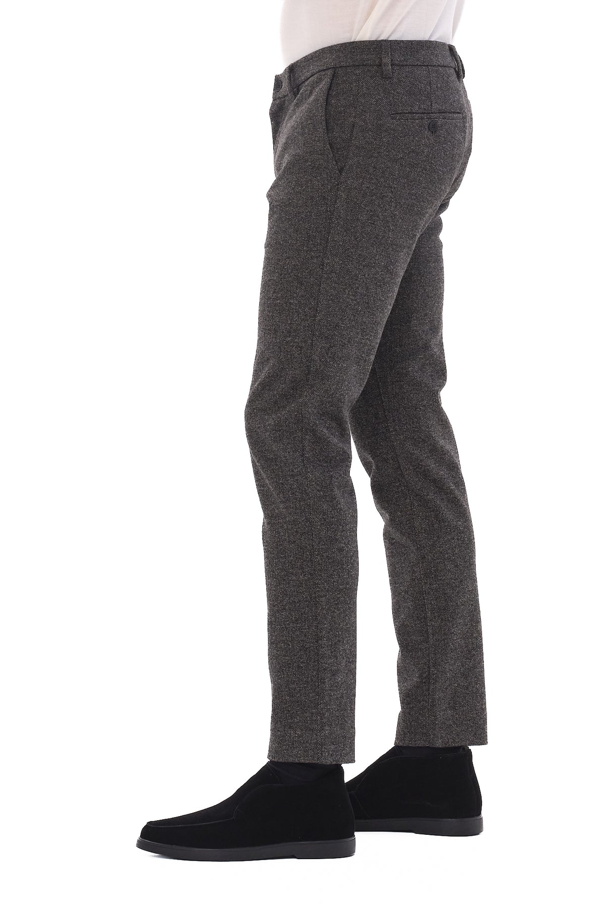 ΑΝΔΡΙΚΟ ΜΠΕΖ ΜΑΥΡΟ CHINO ΠΑΝΤΕΛΟΝΙ LCDN MODERN FIT ΜΕ ΜΙΚΡΟΣΧΕΔΙΟ