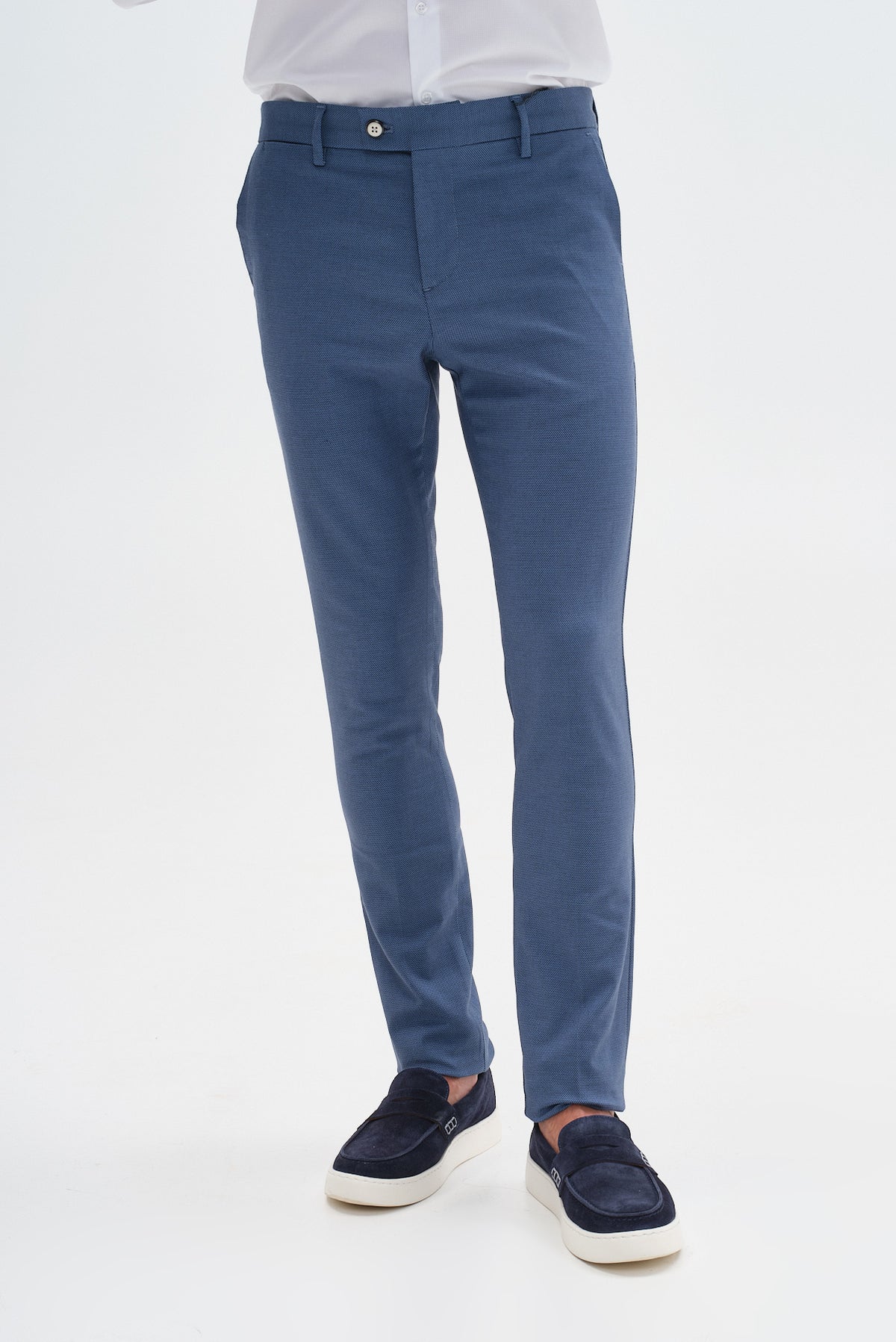 ΑΝΔΡΙΚΟ ΜΠΛΕ ΜΕΣΑΙΟ ΠΑΝΤΕΛΟΝΙ CHINOS PORTOBELLO'S SLIM FIT