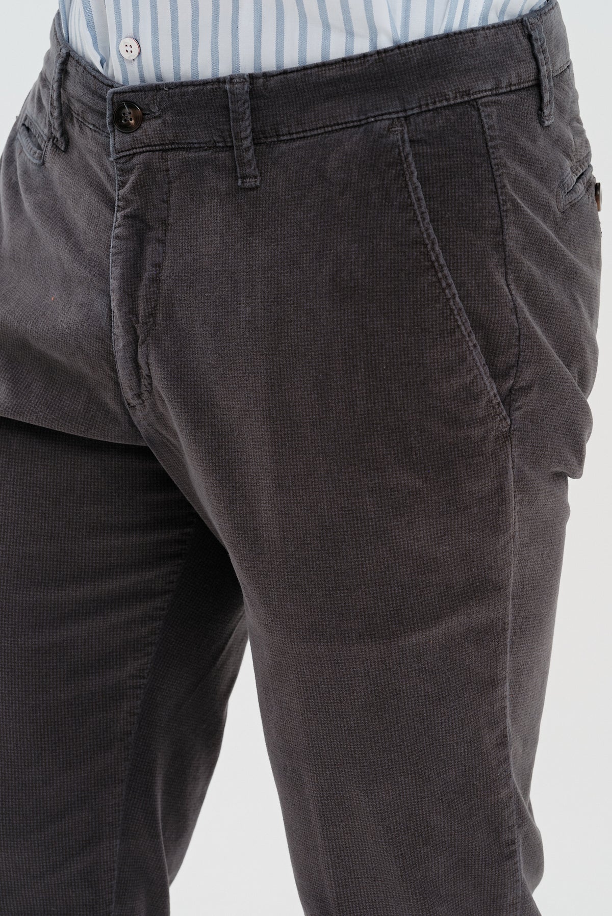 ΑΝΔΡΙΚΟ ΣΚΟΥΡΟ ΓΚΡΙ ΠΑΝΤΕΛΟΝΙ CHINOS PORTOBELLO'S SLIM FIT