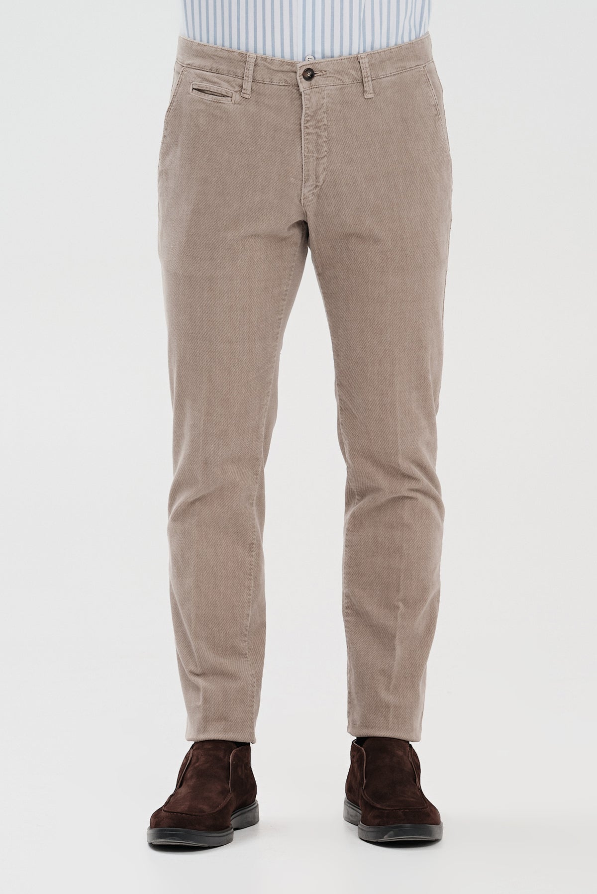 ΑΝΔΡΙΚΟ ΓΚΡΙ-ΛΑΔΙ ΠΑΝΤΕΛΟΝΙ CHINOS PORTOBELLO'S REGULAR FIT