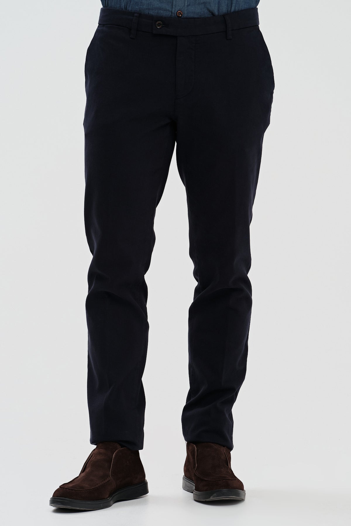 ΑΝΔΡΙΚΟ ΜΠΛΕ ΣΚΟΥΡΟ ΠΑΝΤΕΛΟΝΙ CHINOS PORTOBELLO'S SLIM FIT