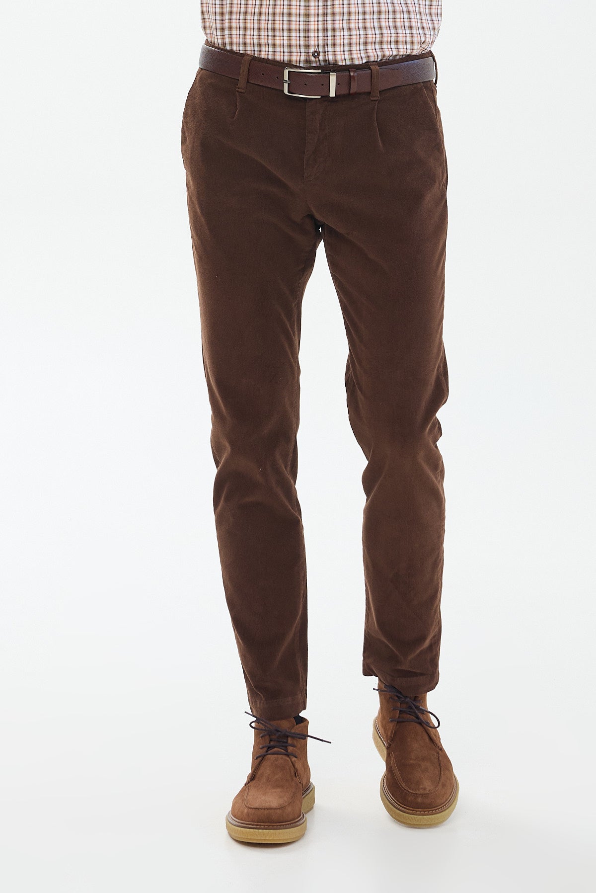 ΑΝΔΡΙΚΟ ΚΑΦΕ CHINOS ΠΑΝΤΕΛΟΝΙ PORTOBELLO'S SLIM FIT