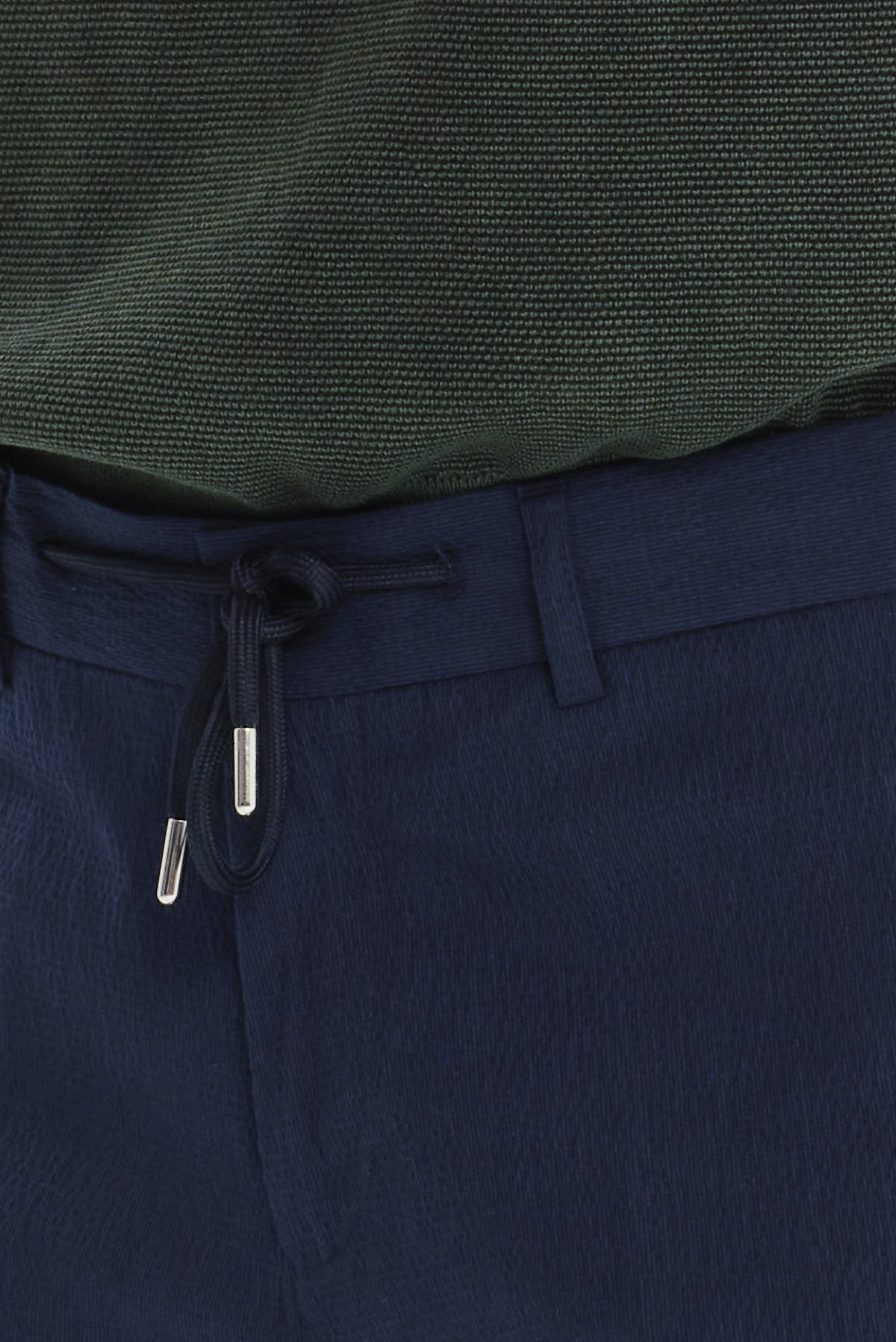 ΑΝΔΡΙΚΟ ΜΠΛΕ ΠΑΝΤΕΛΟΝΙ CHINOS SLIM FIT PORTOBELLO'S ΜΕ ΛΑΣΤΙΧΟ ΚΑΙ ΚΟΡΔΟΝΙ