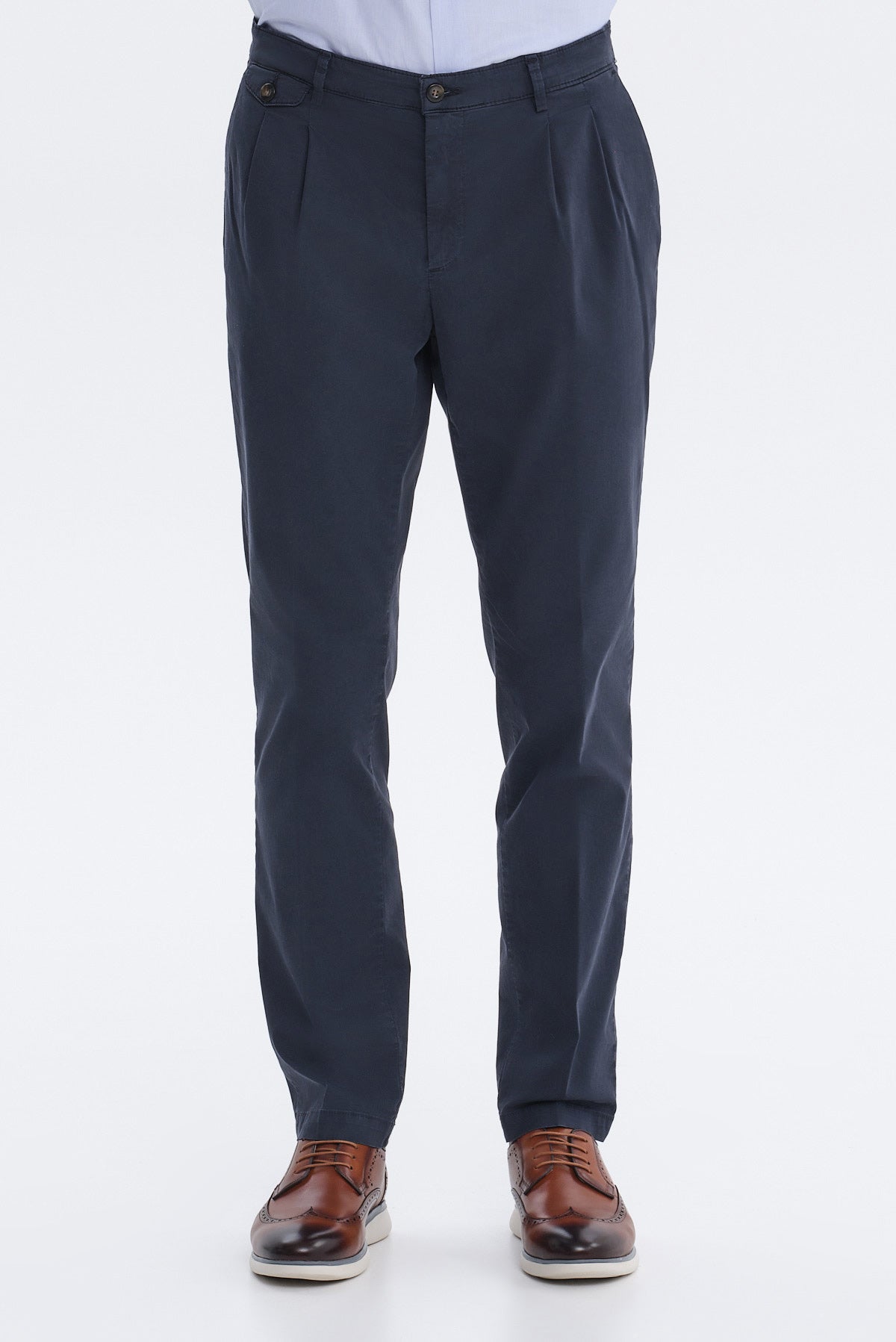 ΑΝΔΡΙΚΟ ΜΠΛΕ ΠΑΝΤΕΛΟΝΙ CHINOS MODERN FIT PORTOBELLO'S
