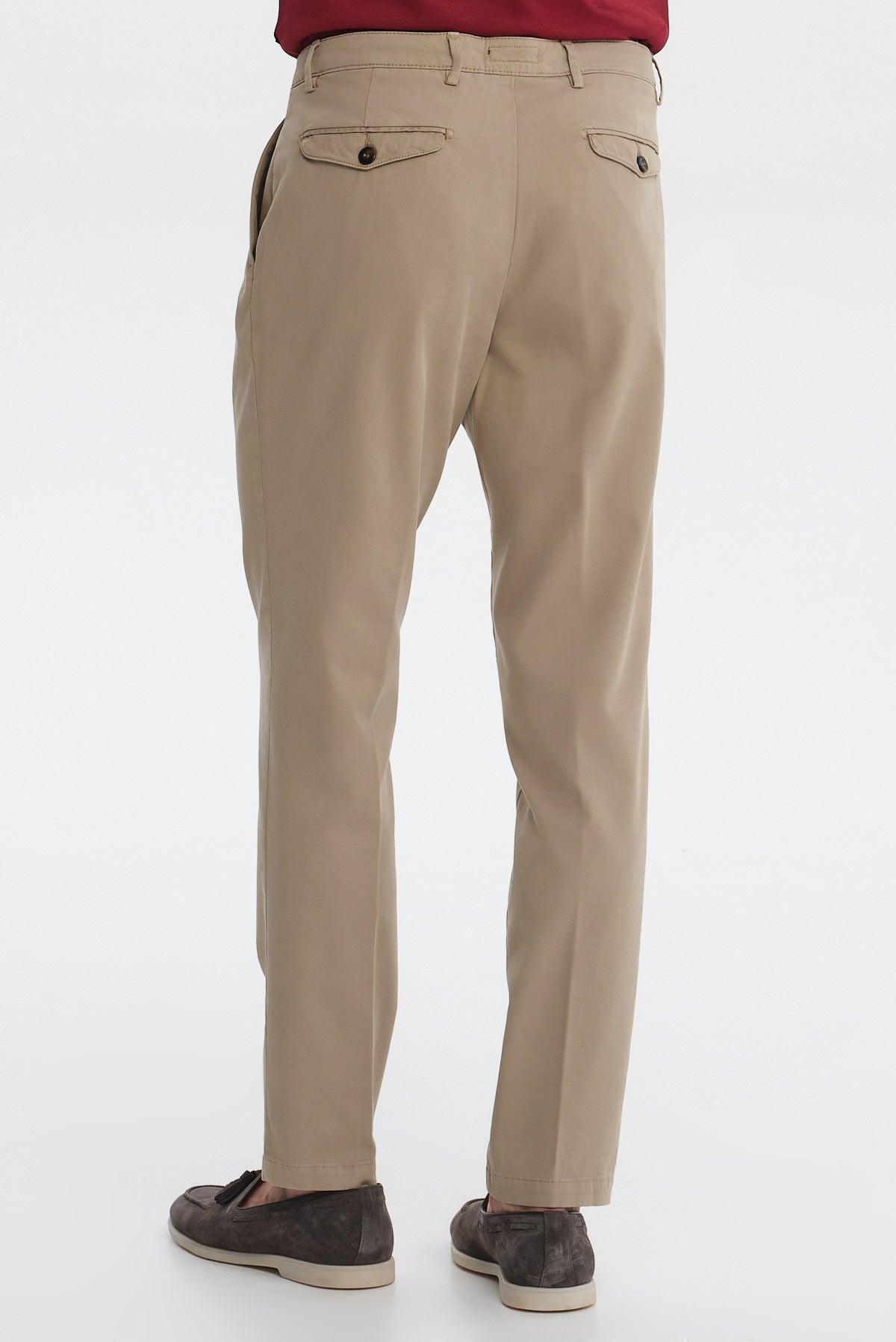 ΑΝΔΡΙΚΟ ΜΠΕΖ ΣΚΟΥΡΟ ΠΑΝΤΕΛΟΝΙ CHINOS REGULAR FIT PORTOBELLO'S ΜΕ ΔΥΟ ΠΙΕΤΕΣ