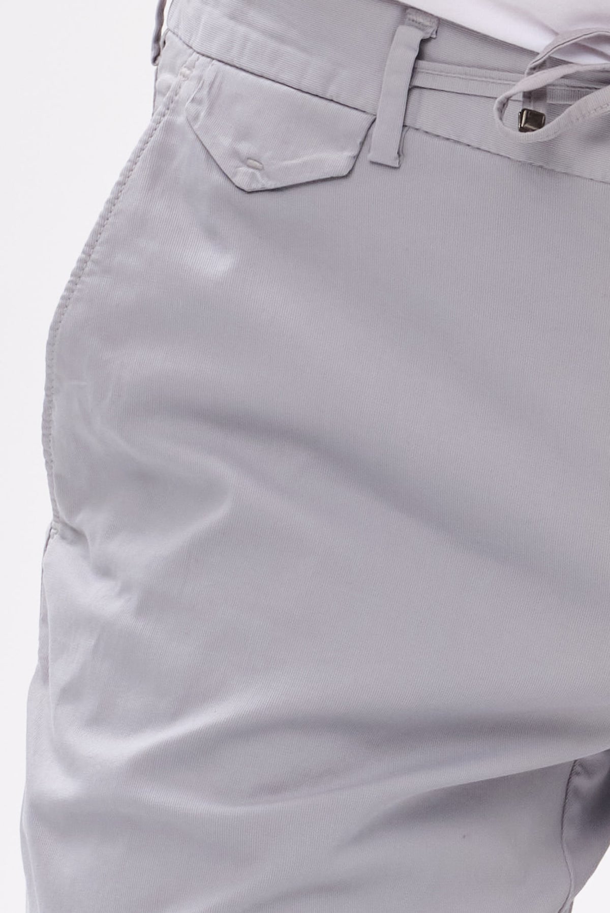 ΑΝΔΡΙΚΟ ΓΚΡΙ ΑΝΟΙΧΤΟ ΠΑΝΤΕΛΟΝΙ CHINO PORTOBELLO'S REGULAR FIT ΜΕ ΚΟΡΔΟΝΙ-ΛΑΣΤΙΧΟ
