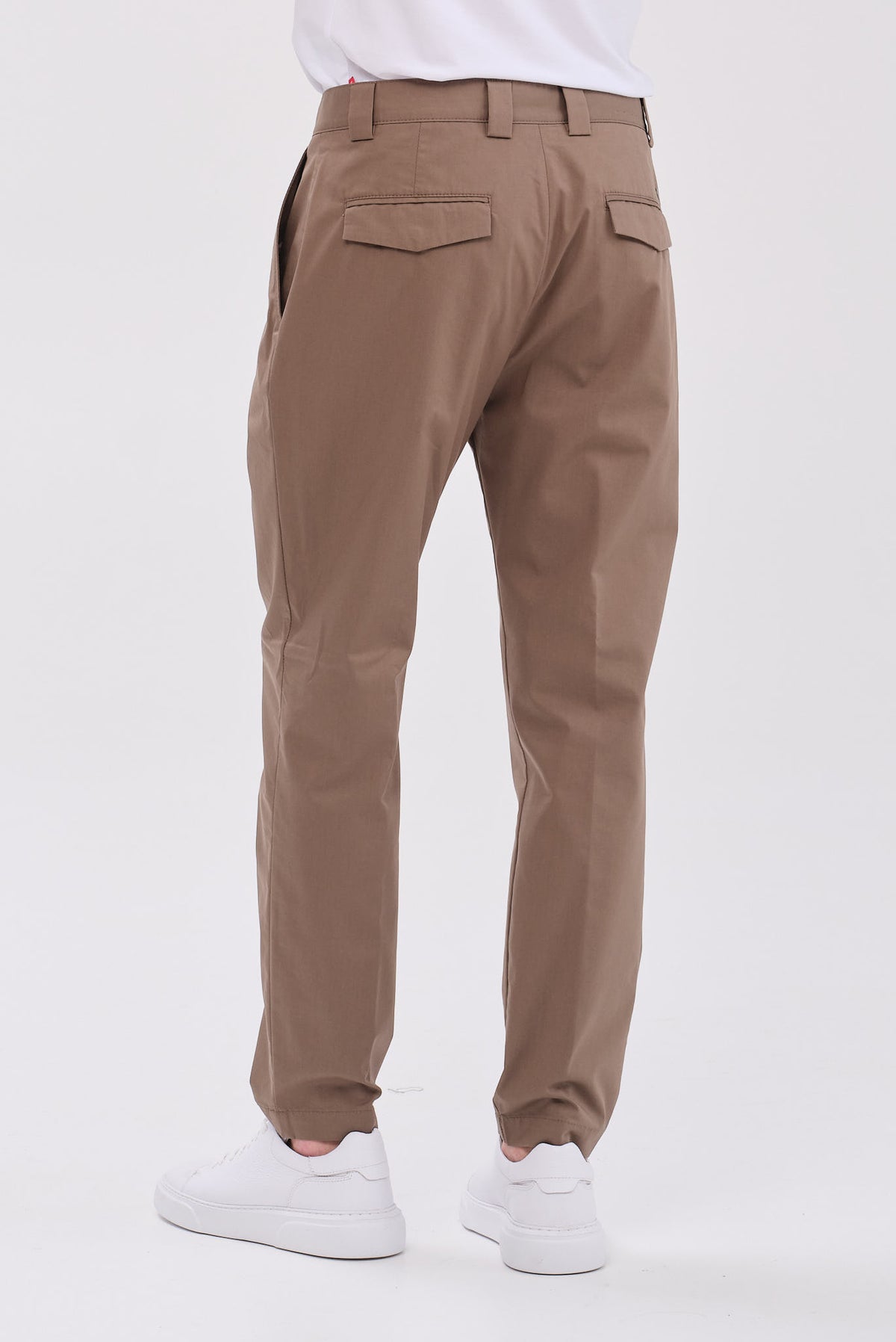 ΑΝΔΡΙΚΟ ΚΑΦΕ CHINO ΠΑΝΤΕΛΟΝΙ ALBERTO REGULAR FIT ΜΕ ΠΙΕΤΑ