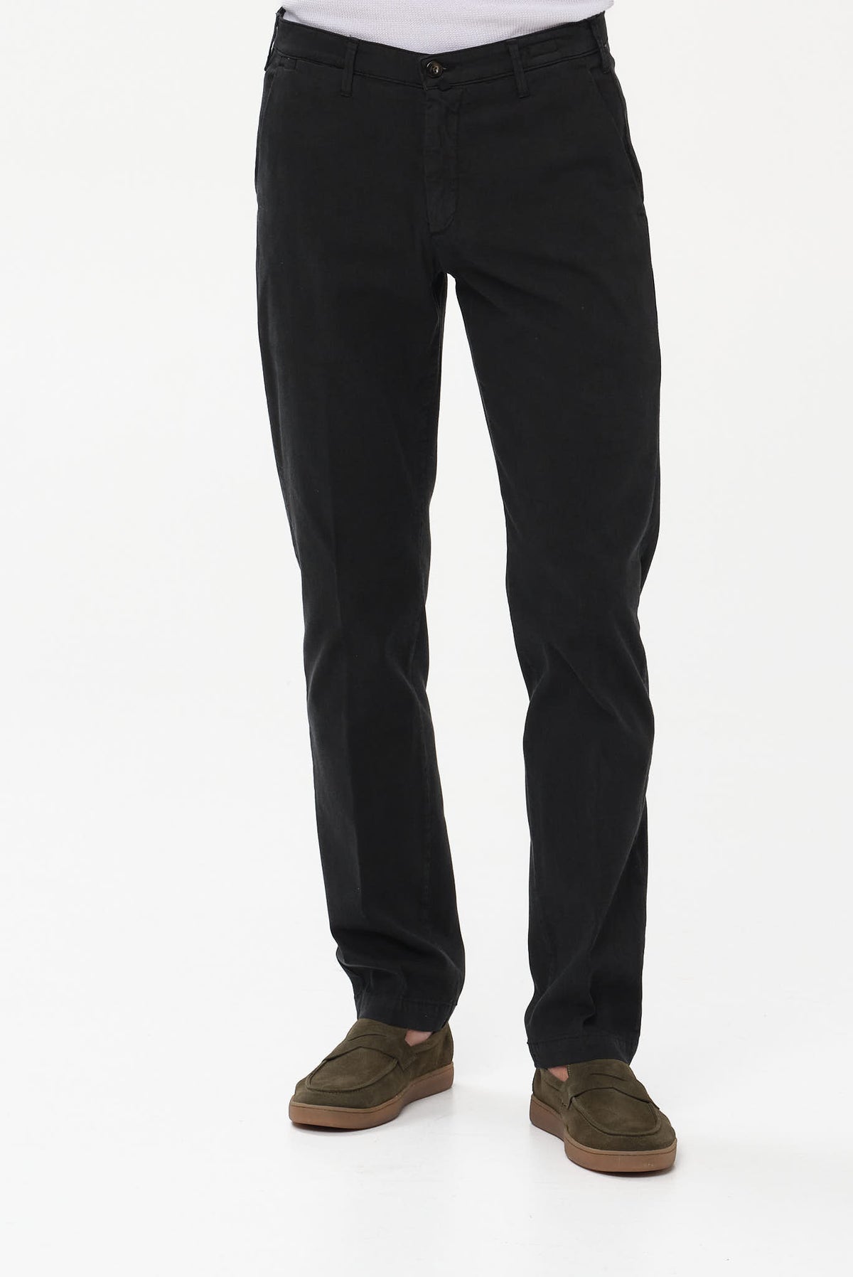 ΑΝΔΡΙΚΟ ΜΑΥΡΟ ΠΑΝΤΕΛΟΝΙ CHINOS FOUR TEN REGULAR FIT
