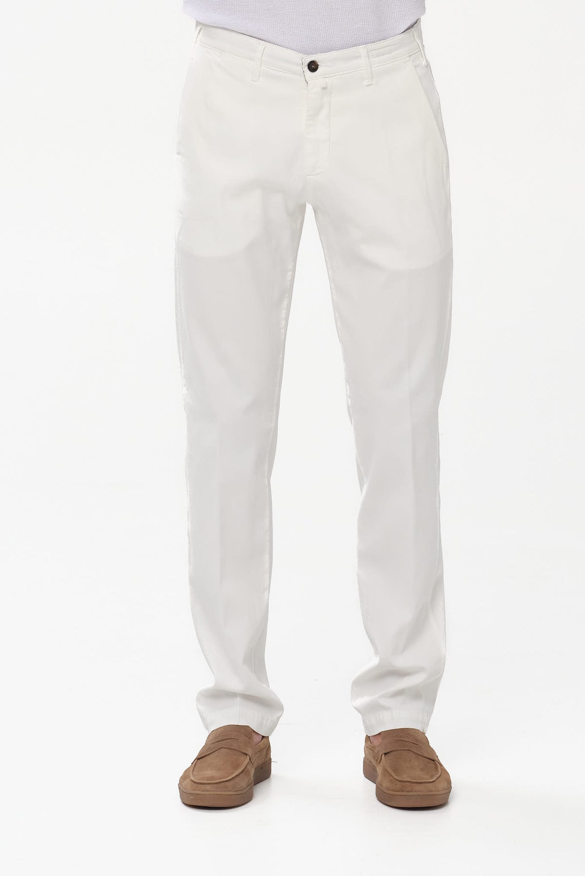 ΑΝΔΡΙΚΟ ΛΕΥΚΟ ΠΑΝΤΕΛΟΝΙ CHINOS FOUR TEN REGULAR FIT